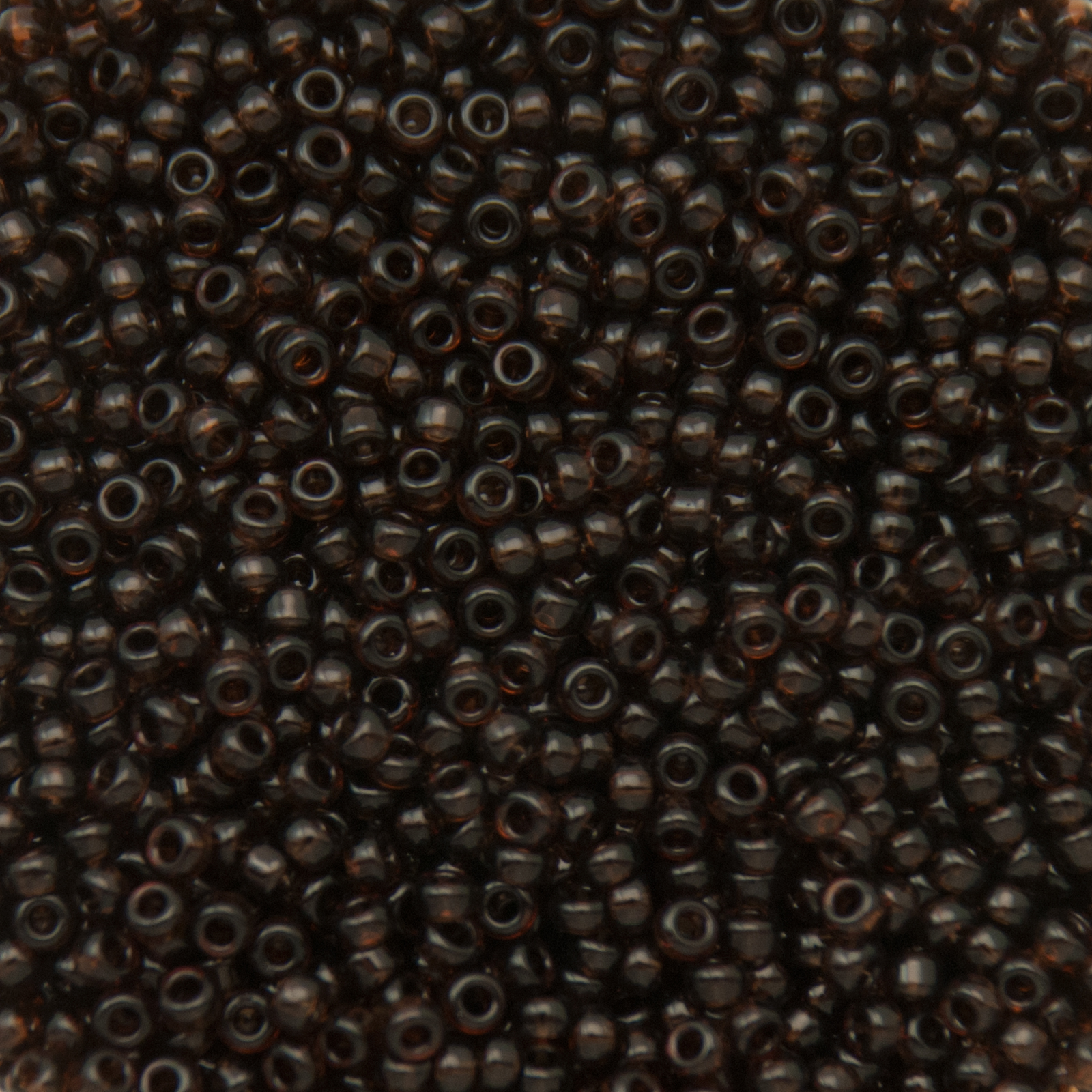 miyuki rocailles 11/0 - transparent brown (135) | 10gr