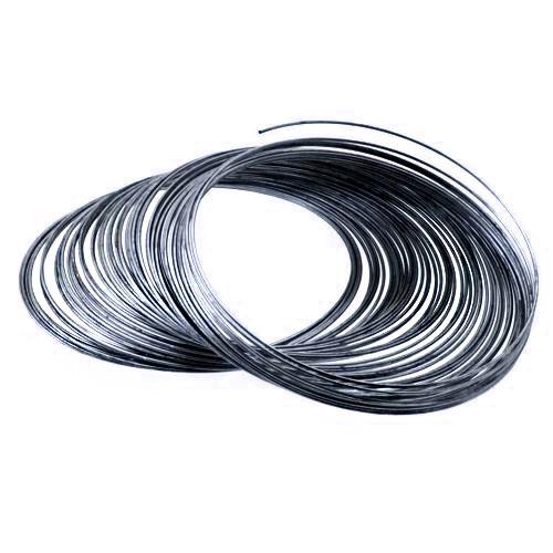 gunmetal memory wire bracelet 54mm - .wire 0,6mm | 12 turns