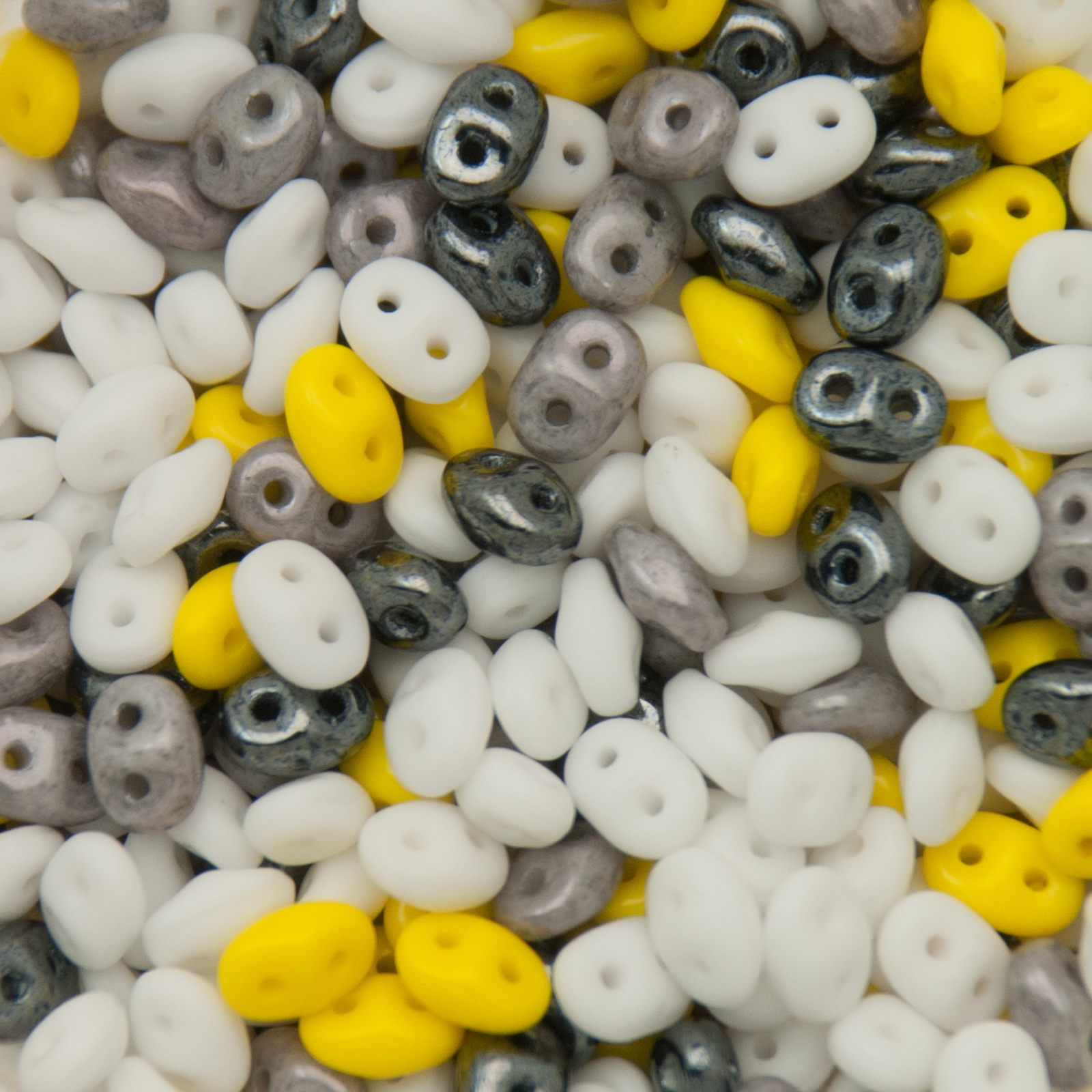 superduo seed beads 5x2,5mm - limoncello | 10gr