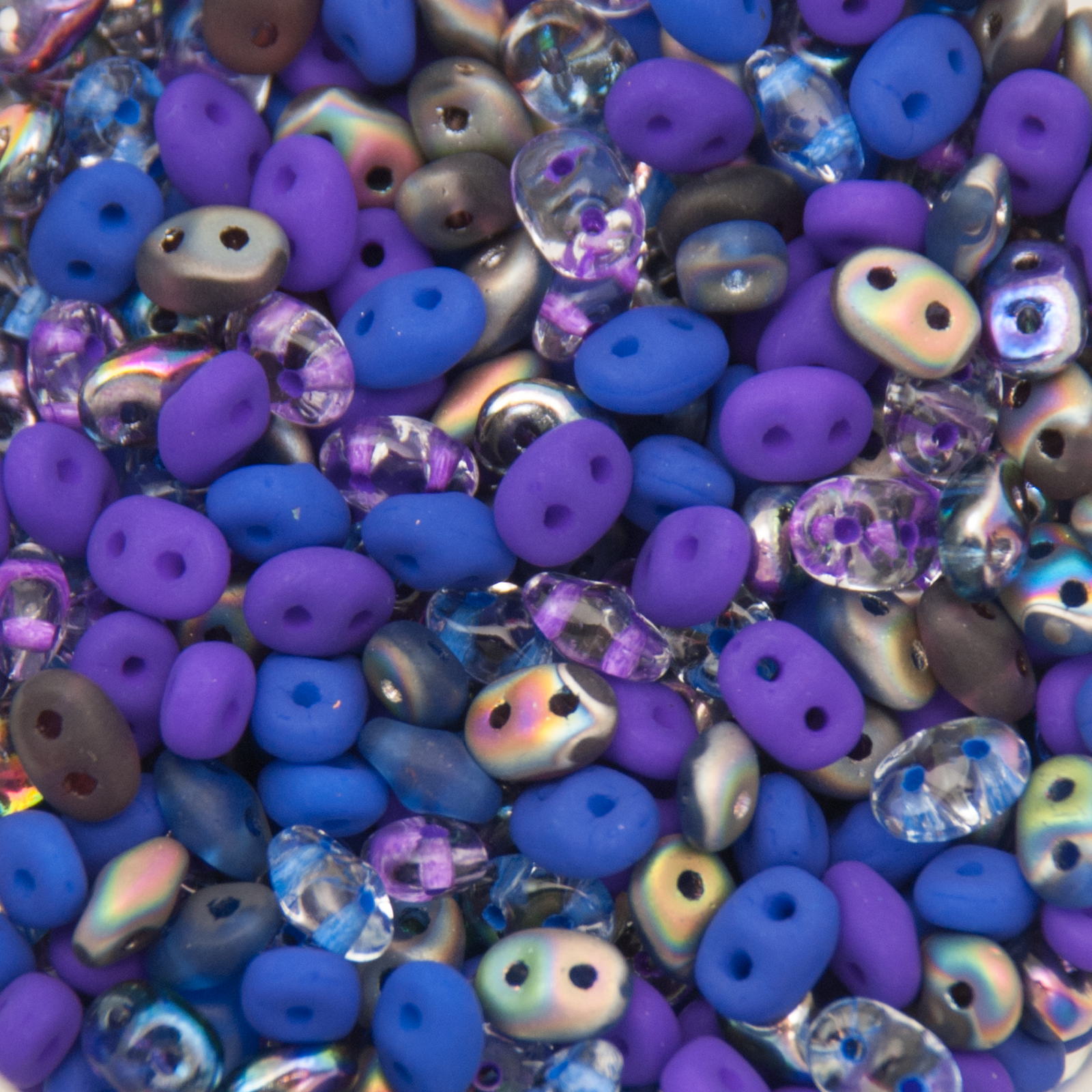 superduo seed beads 5x2,5mm - nightmagic | 10gr