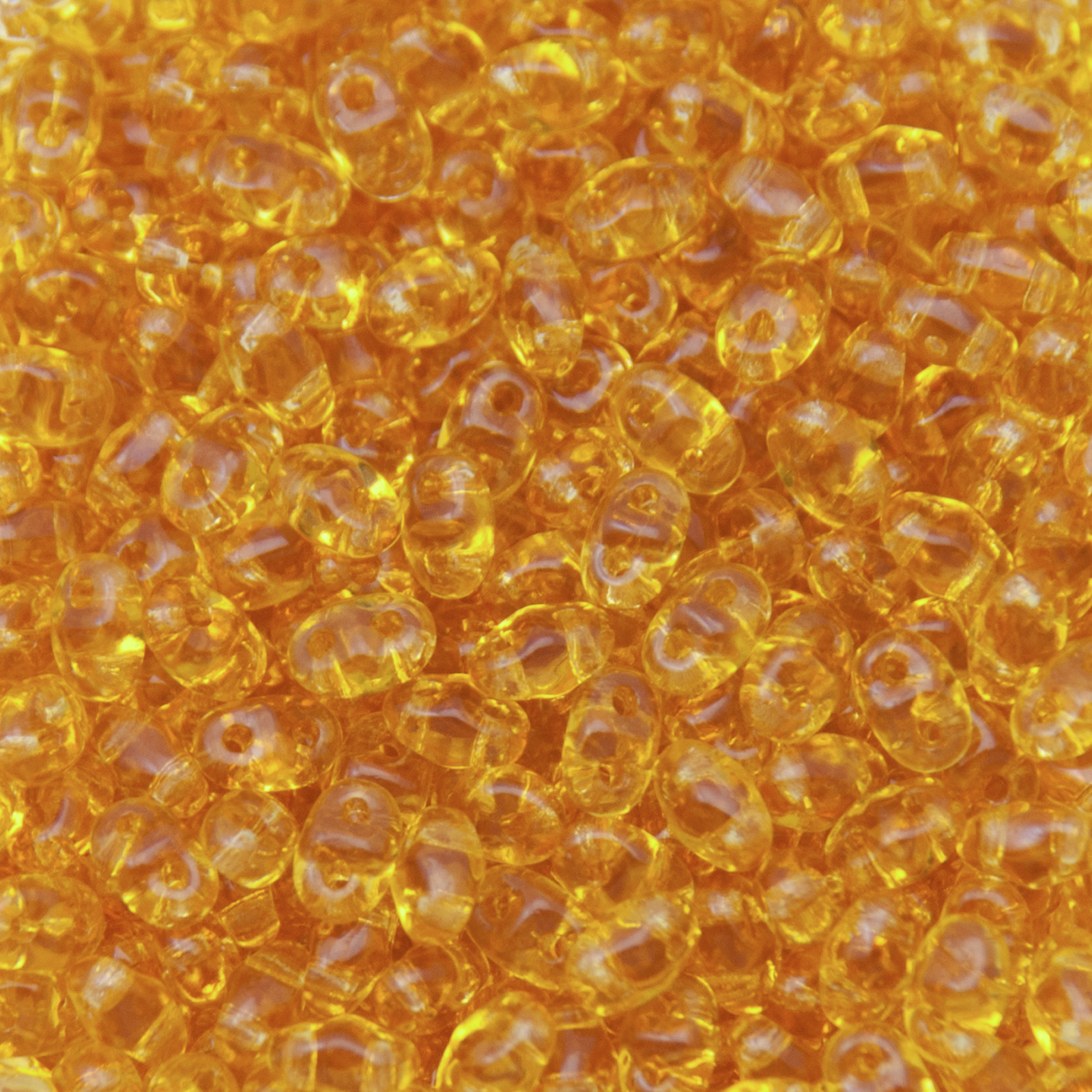 miniduo perlen 4x2mm topaz | 10gr