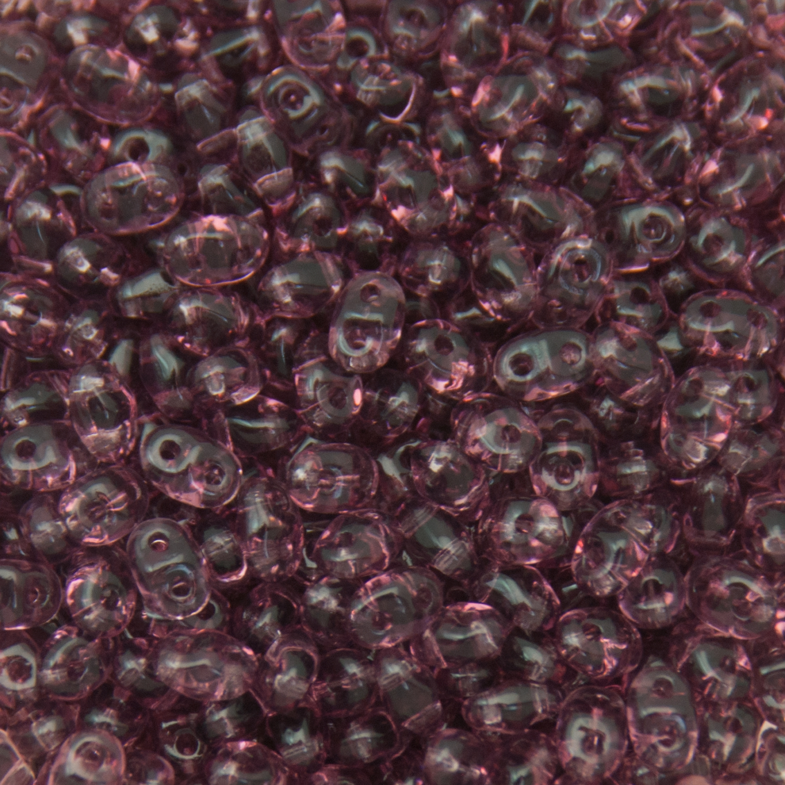 miniduo seed beads 4x2mm - amethyst | 10gr