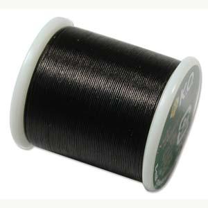 Beadalon ColourCraft Filo Rame Per Gioielli 26 Gauge (0,40mm) | 27,4 Metri | Colore Nero Per Bigiotteria E Hobby