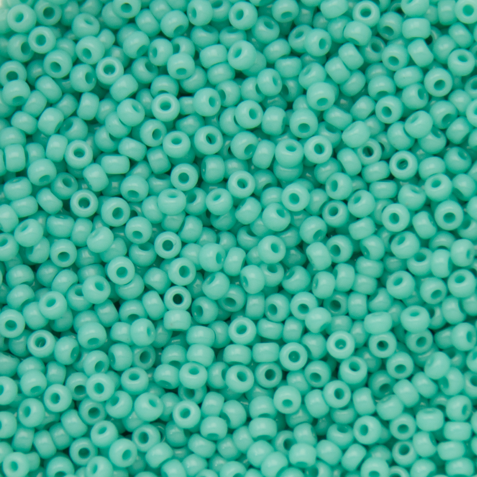 miyuki rocailles 11/0 - opaque light turquoise (412l) | 10gr