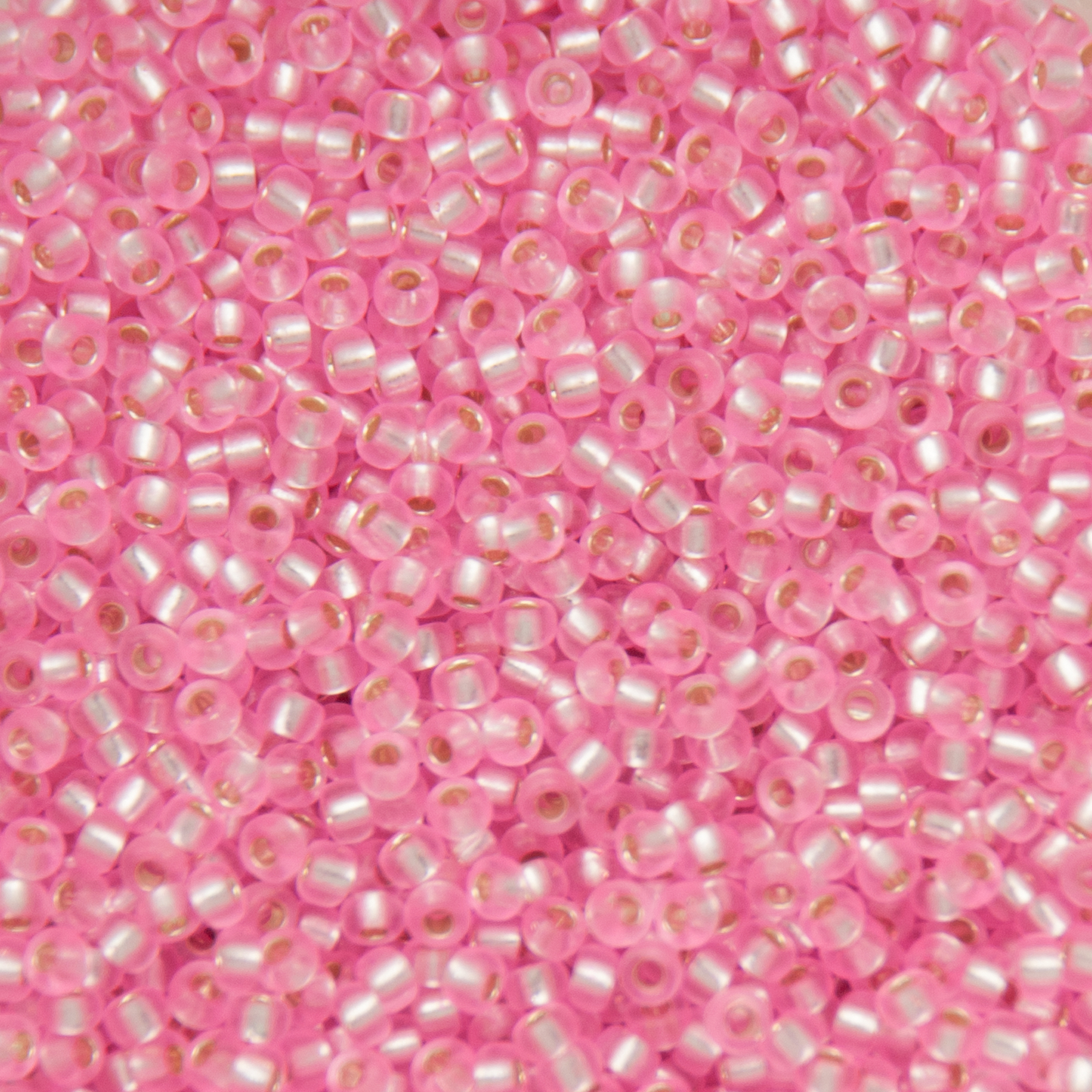 miyuki rocailles 11/0 - silver-lined pink (22) | 10gr