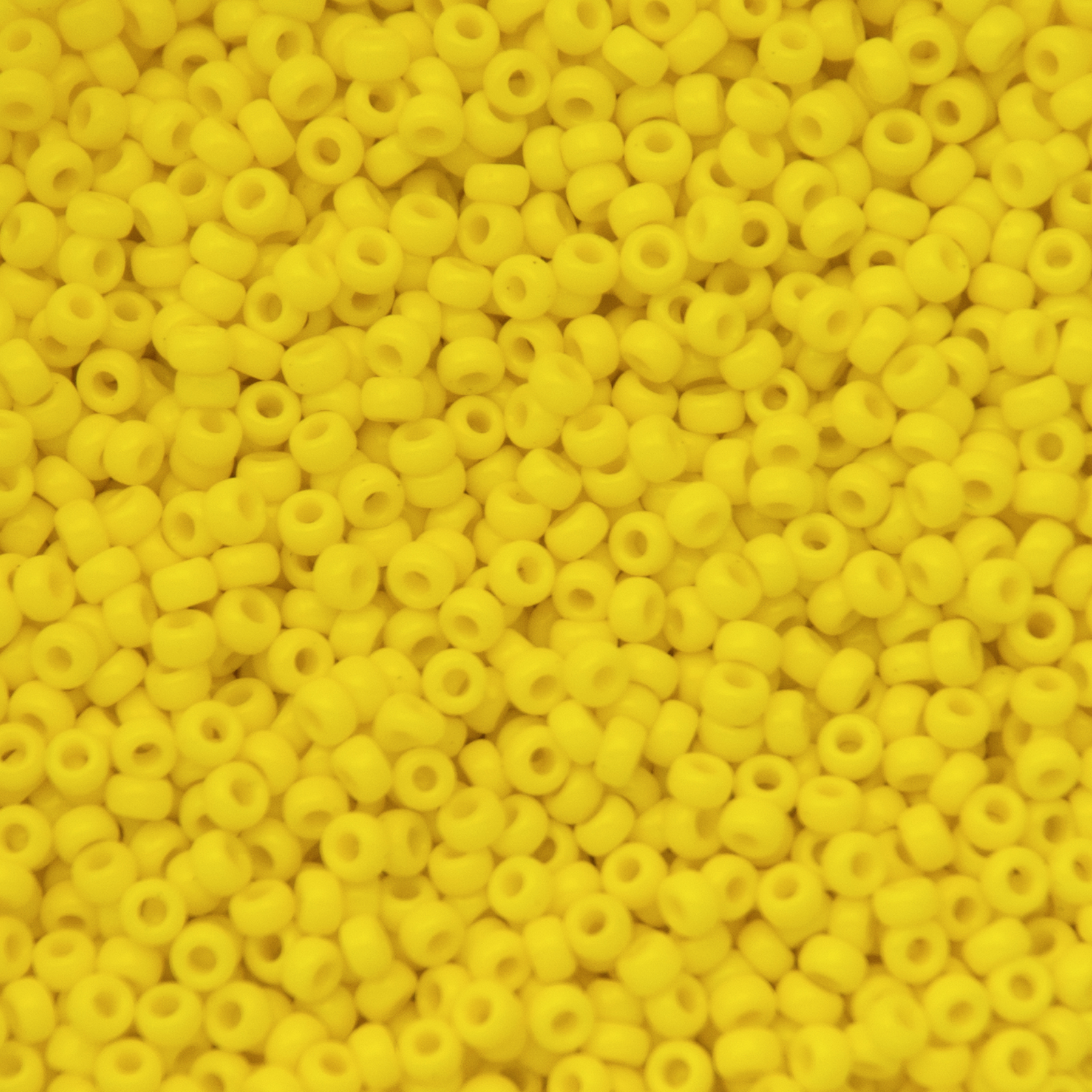 miyuki rocailles 11/0 - opaque yellow (404) | 10gr