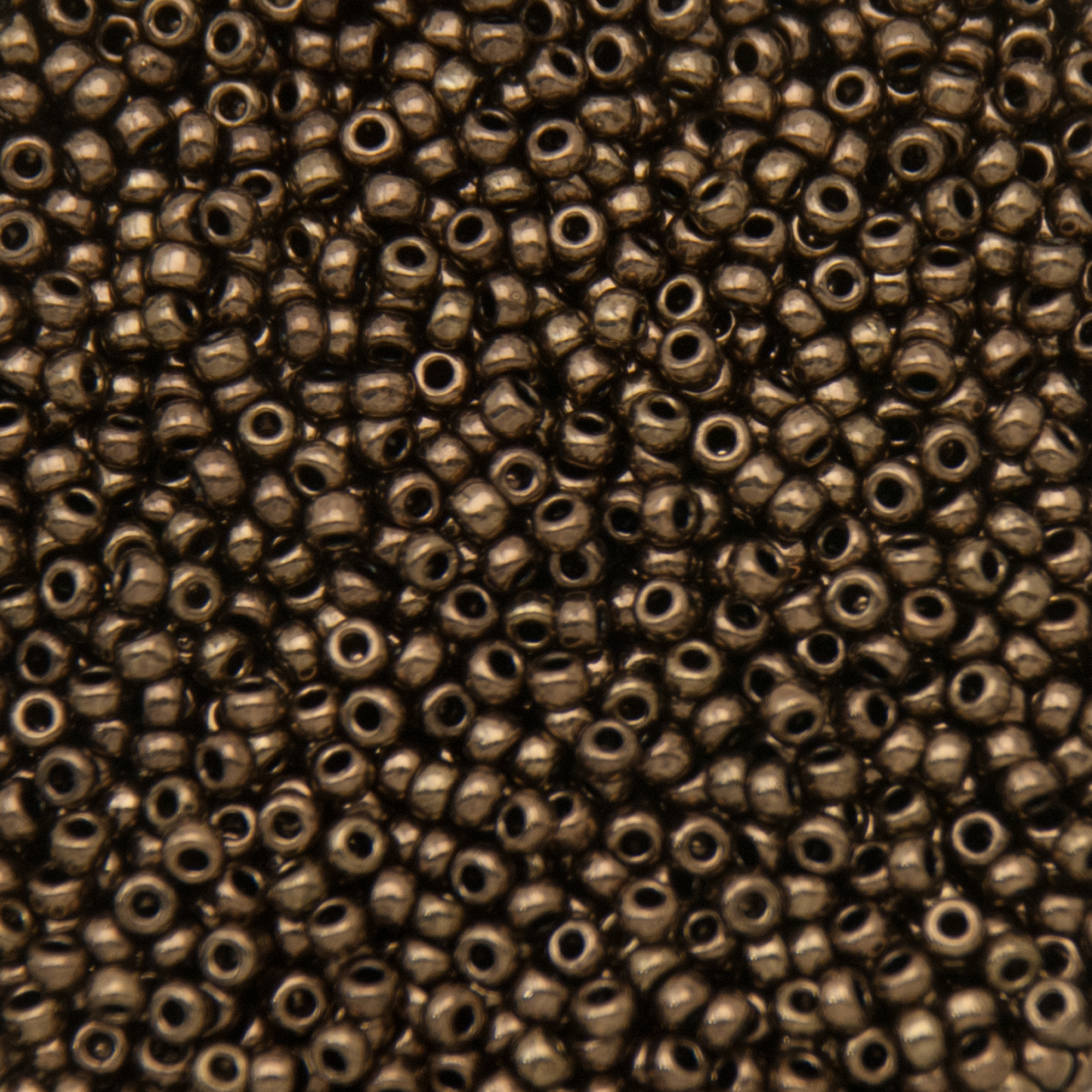miyuki rocailles 11/0 - metallic chocolate (461) | 10gr