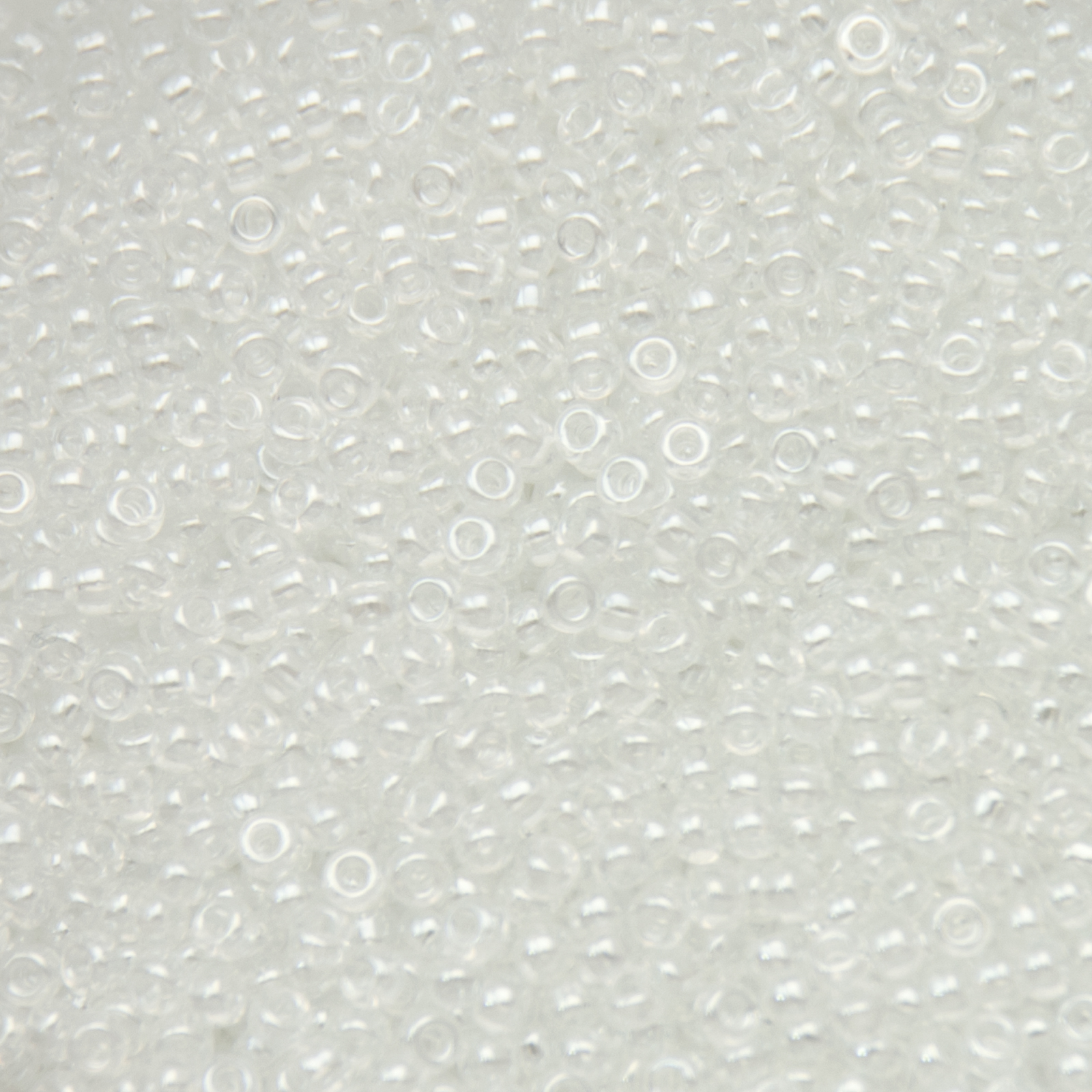 miyuki rocailles 11/0 - transparent crystal luster (160) | 10gr