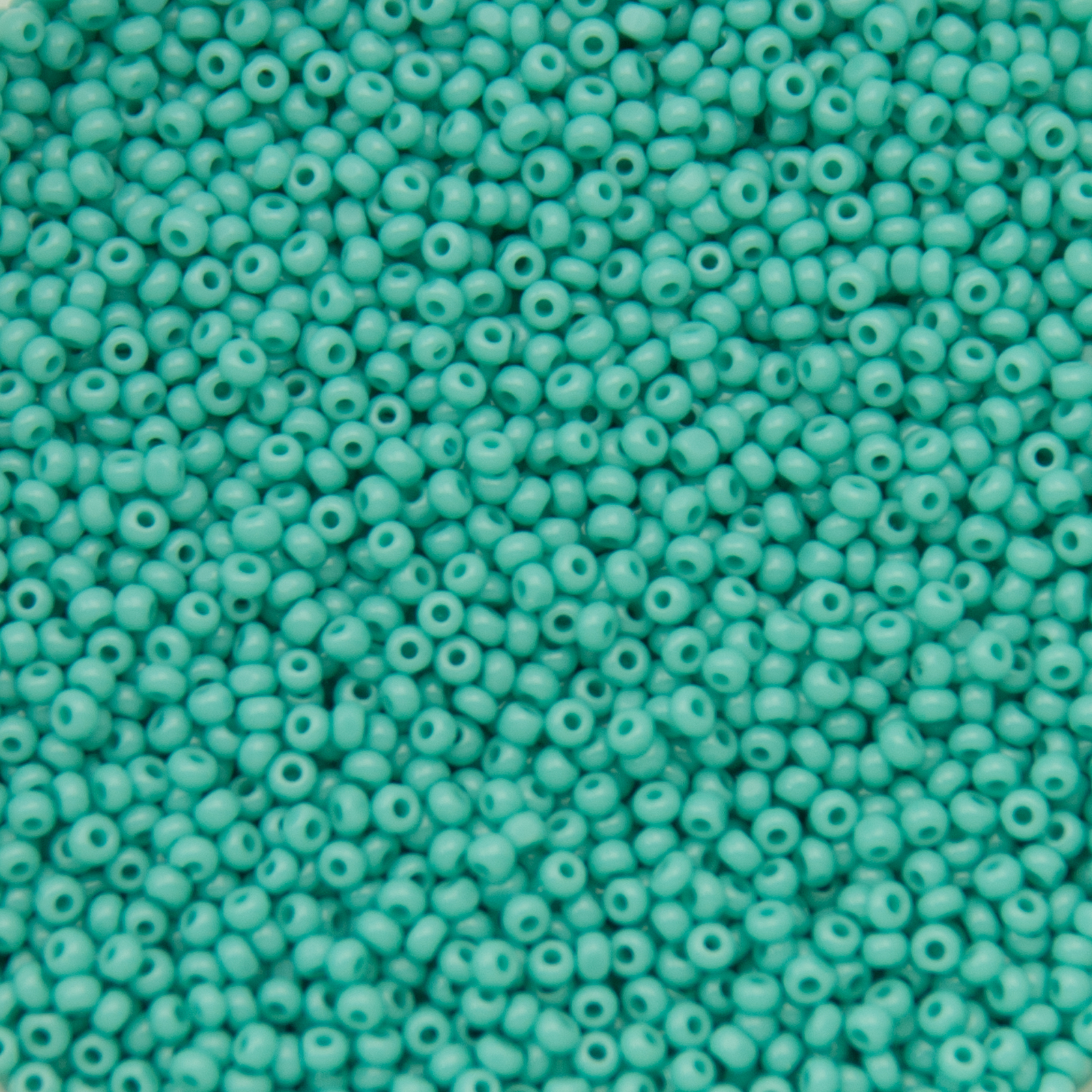 preciosa seed bead charlotte 13/0 opaque turquoise | 10gr