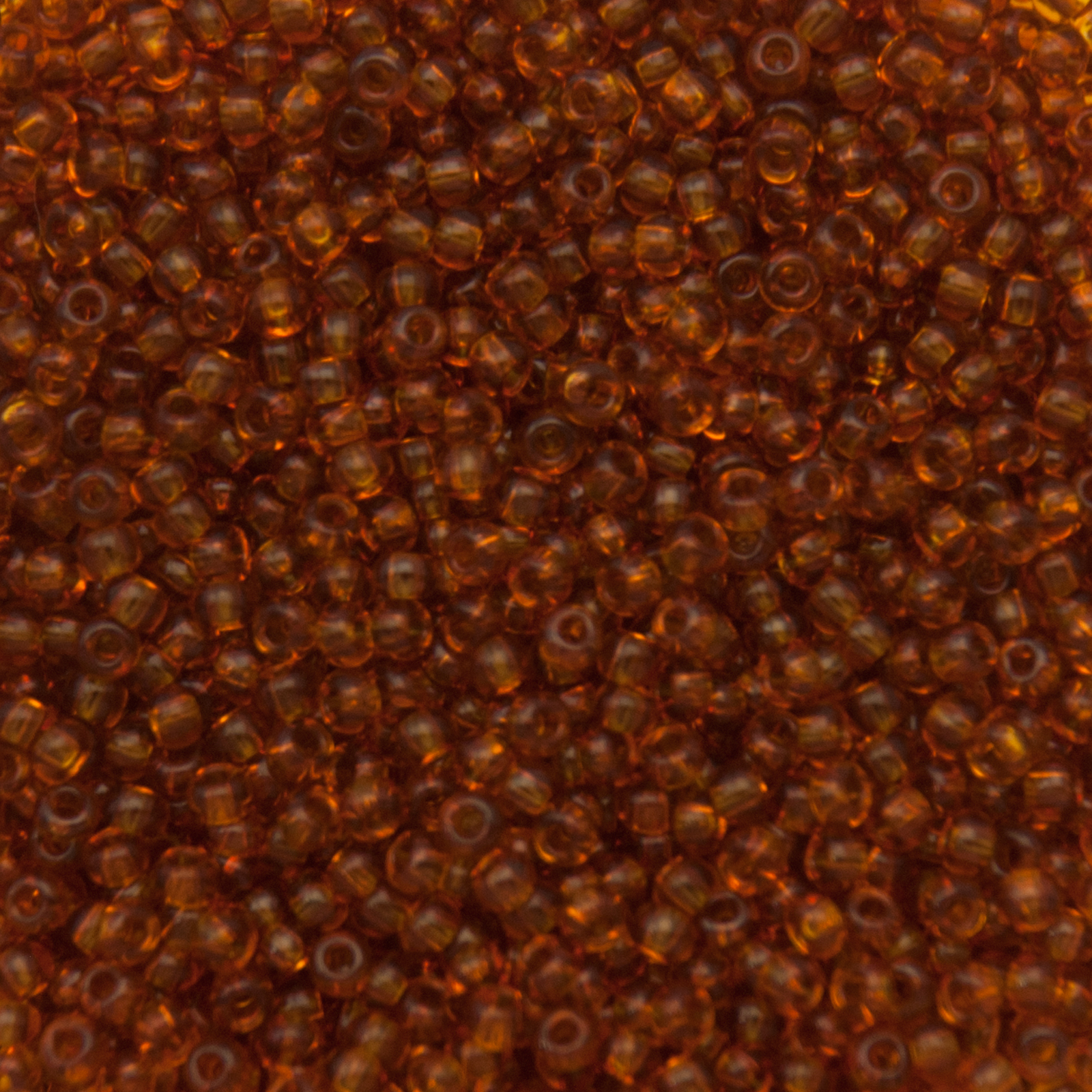 preciosa seed bead rocailles 11/0 medium topaz | 40gr