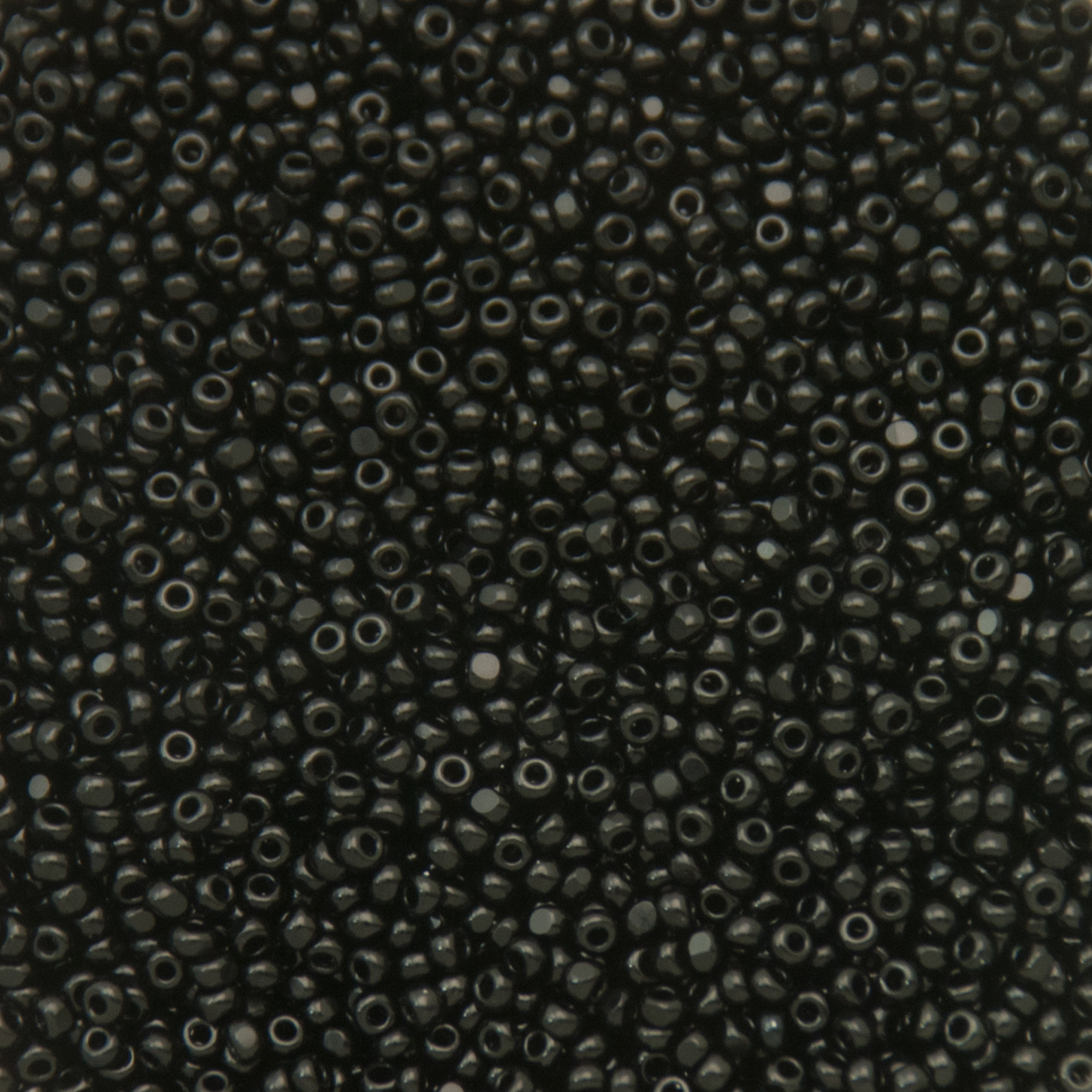 preciosa seed bead charlotte 13/0 jet | 10gr