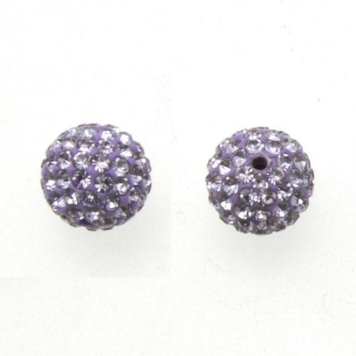 pavé runde perlen violet 10mm | 1st
