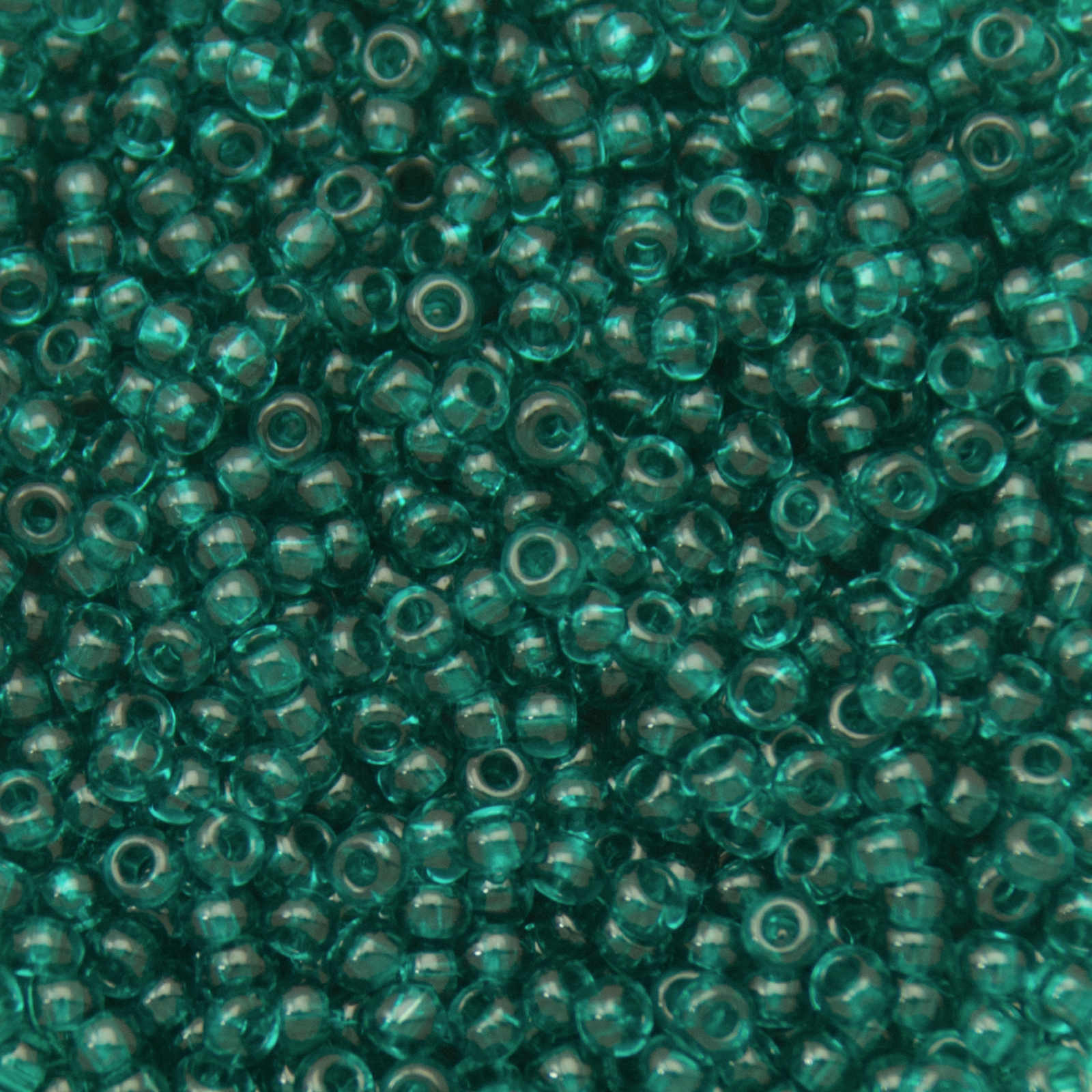 preciosa seed bead rocailles 9/0 emerald | 40gr
