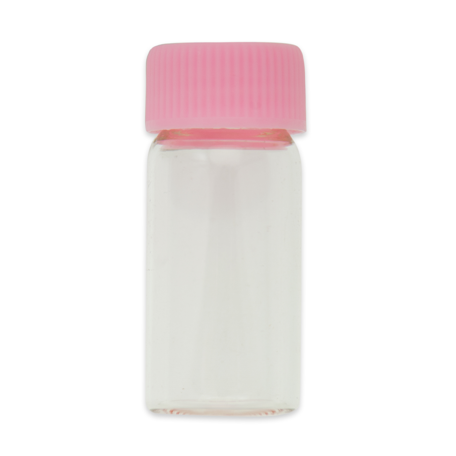 glass bottle with screw caps 51x22mm - hole diameter 13mm | 5pc