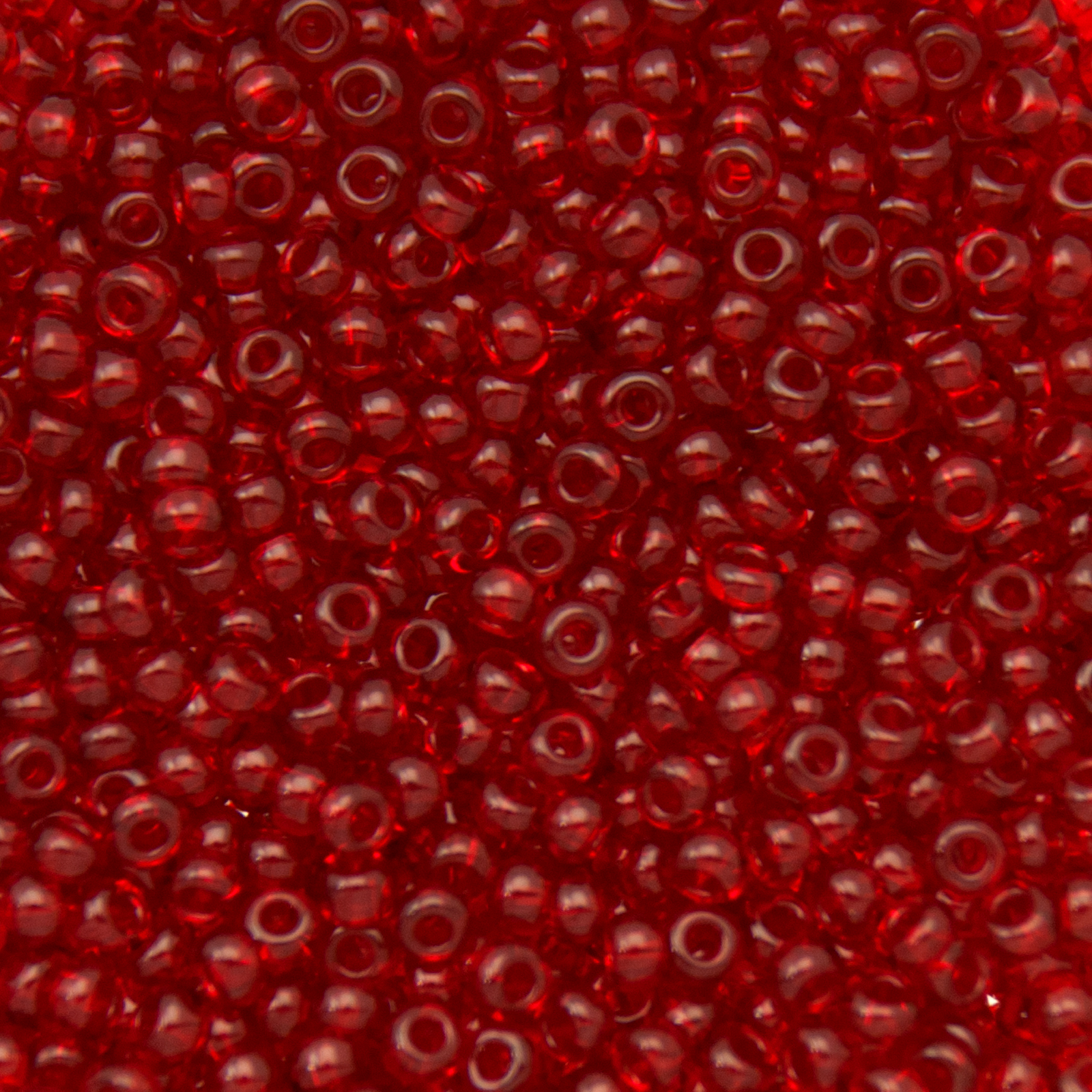 sattperlen preciosa rocailles 9/0 ruby | 40gr