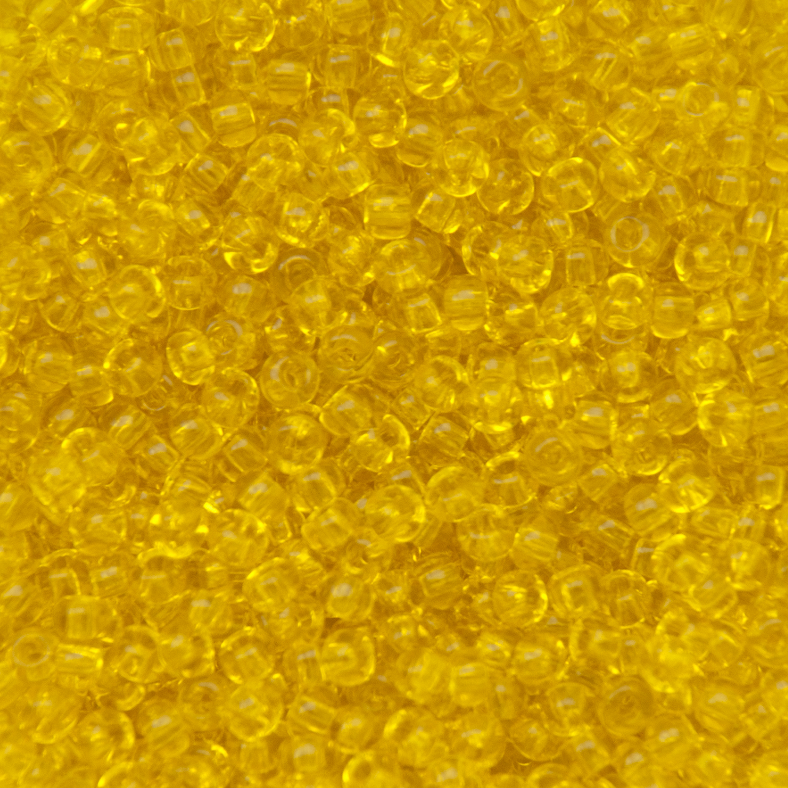 preciosa seed bead rocailles 9/0 yellow | 40gr