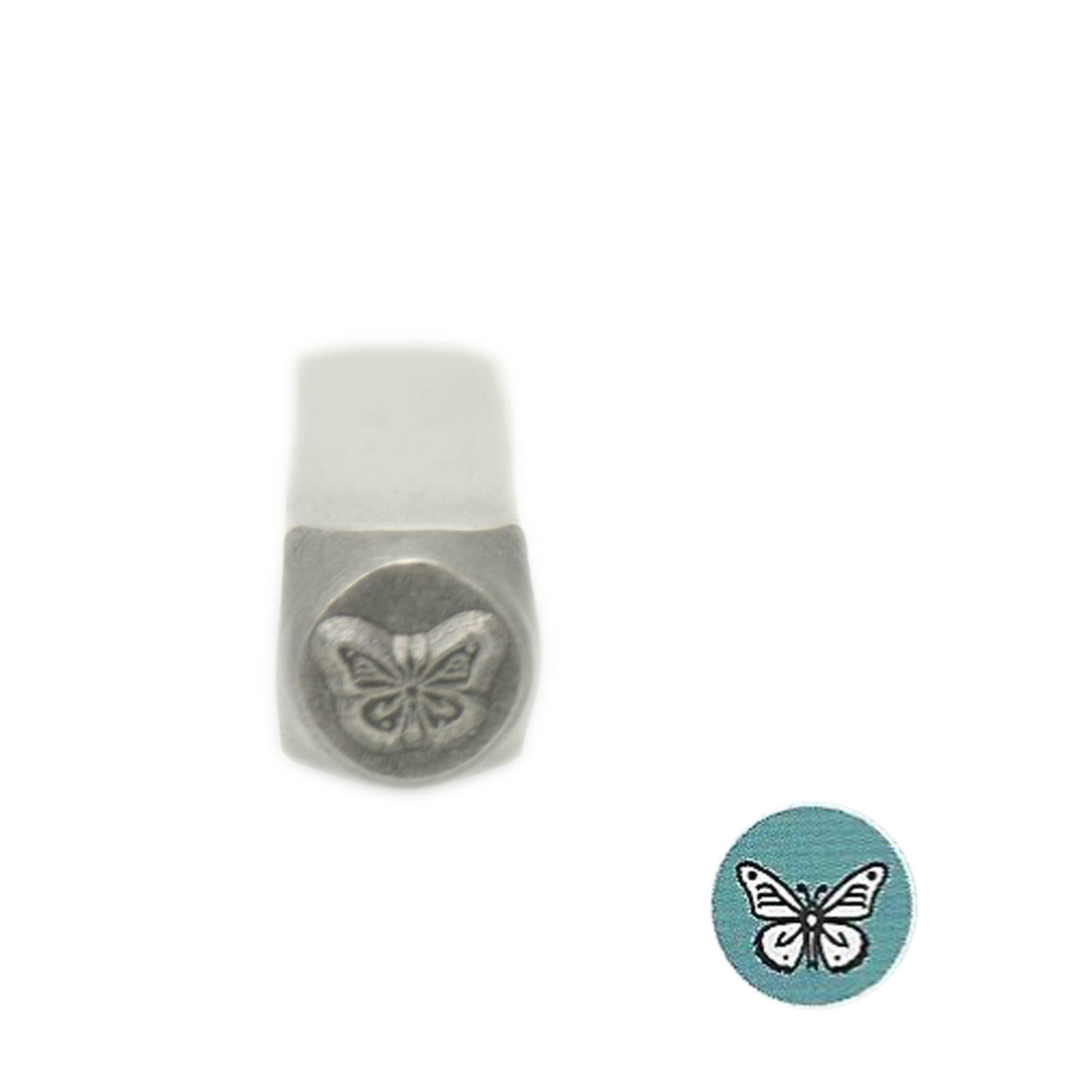 design stamp butterfly 6mm | 1pc