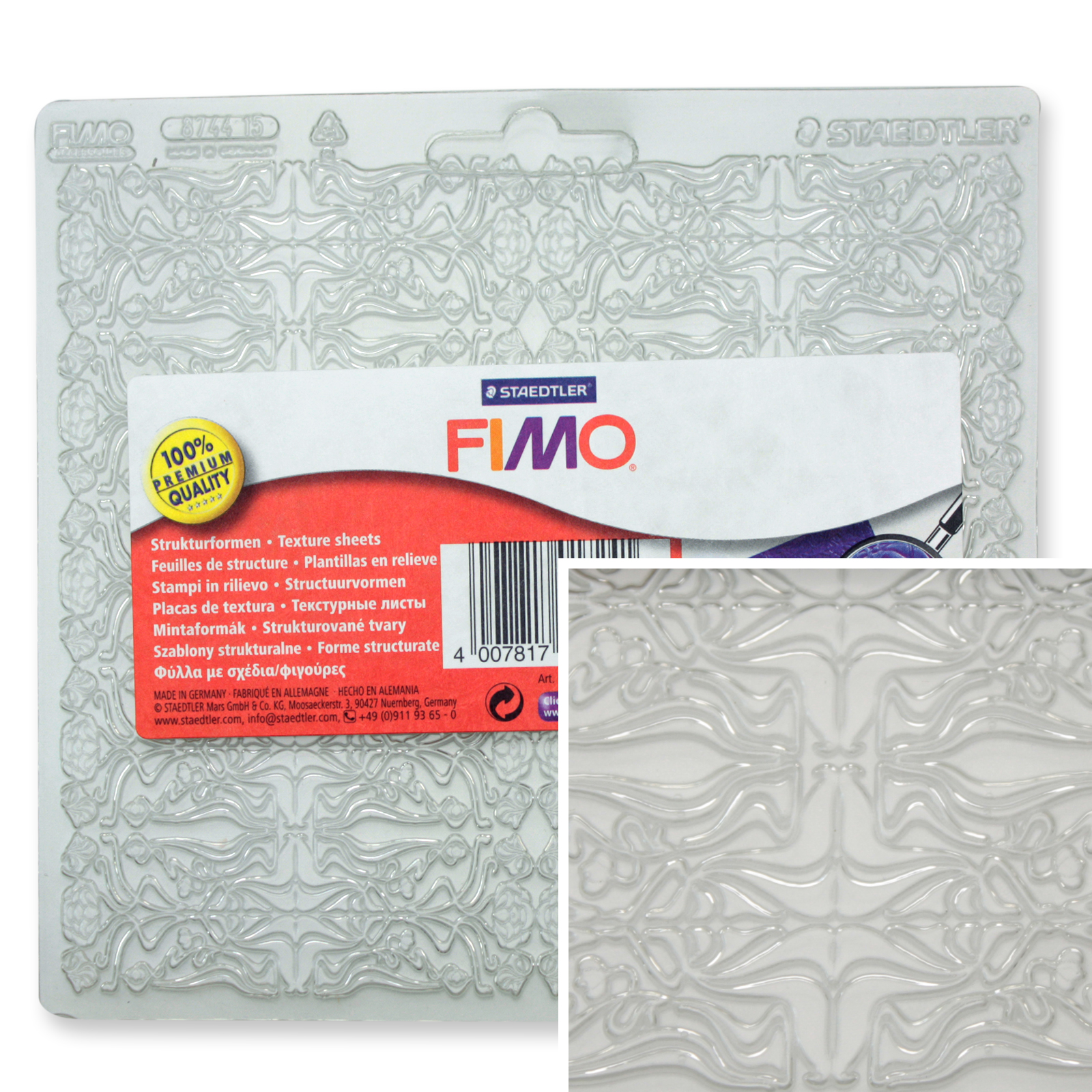 fimo texture art nouveau | 1st