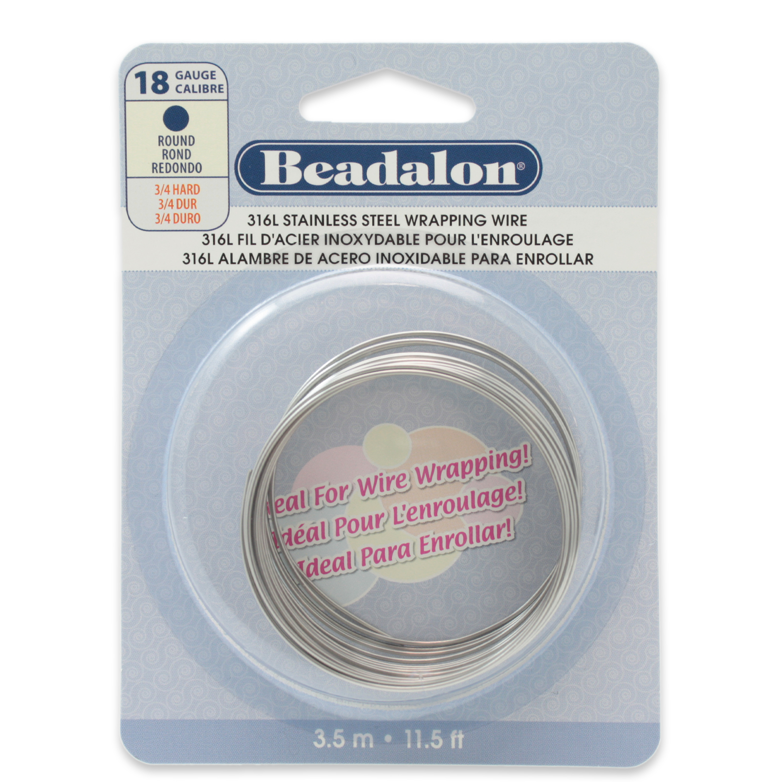316l stainless steel wire - diameter 1mm - 3,5mt spool | 1pc