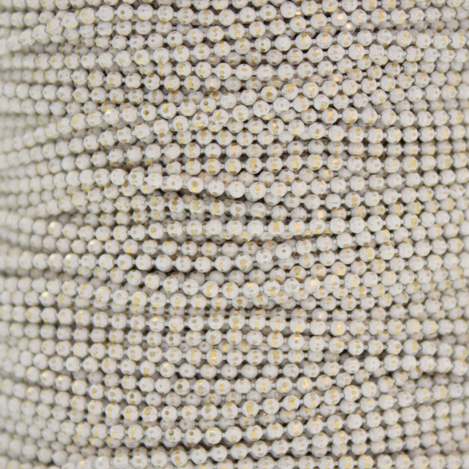 white ball chain 1,5mm | 1mt