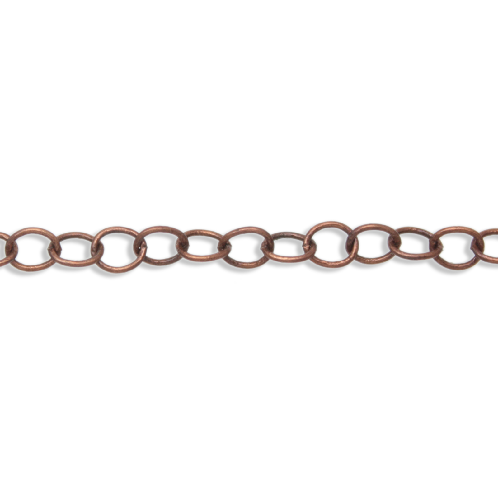 copper round cable chain 6mm | 1mt