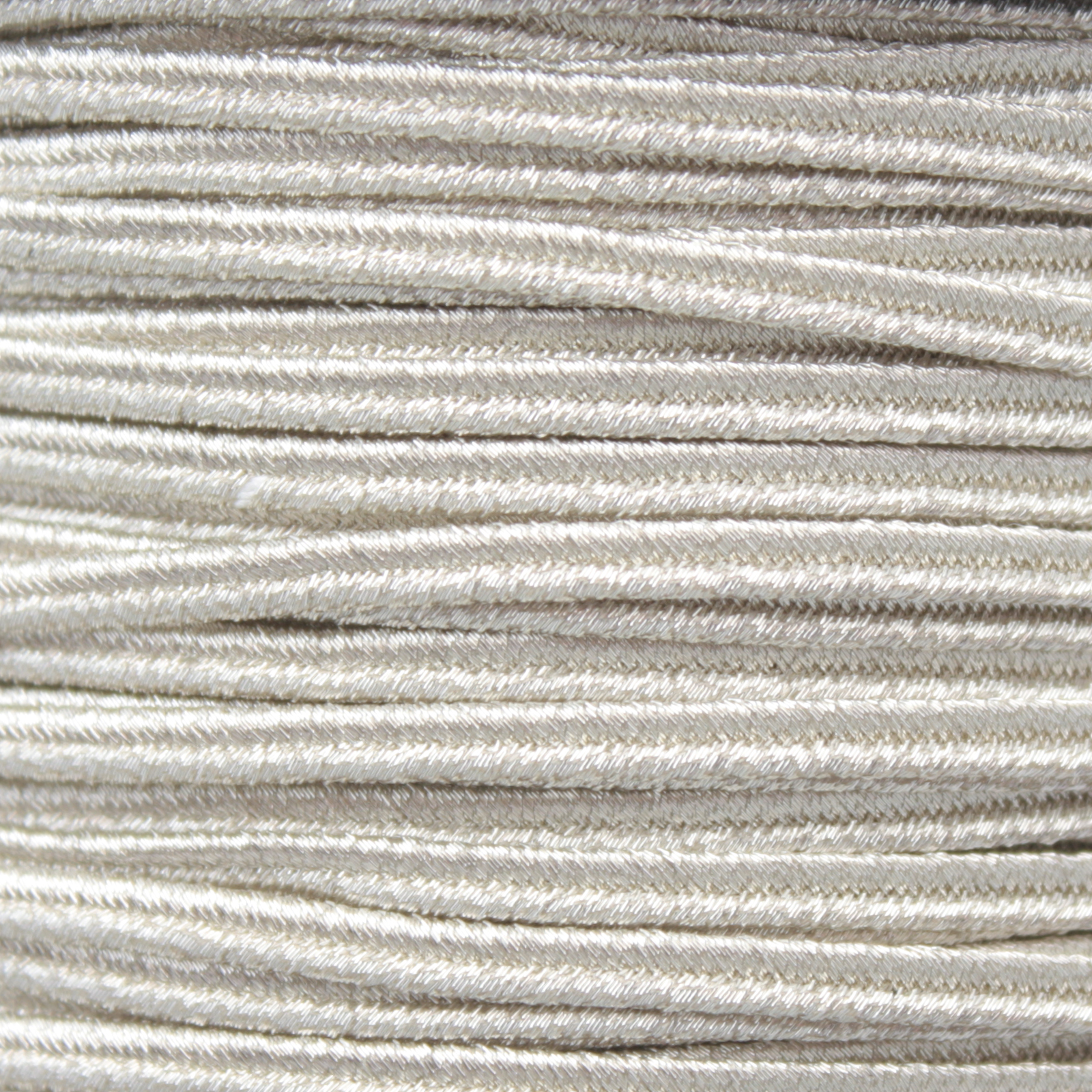 full metallic soutache braid - silver 3,5mm | 2mt