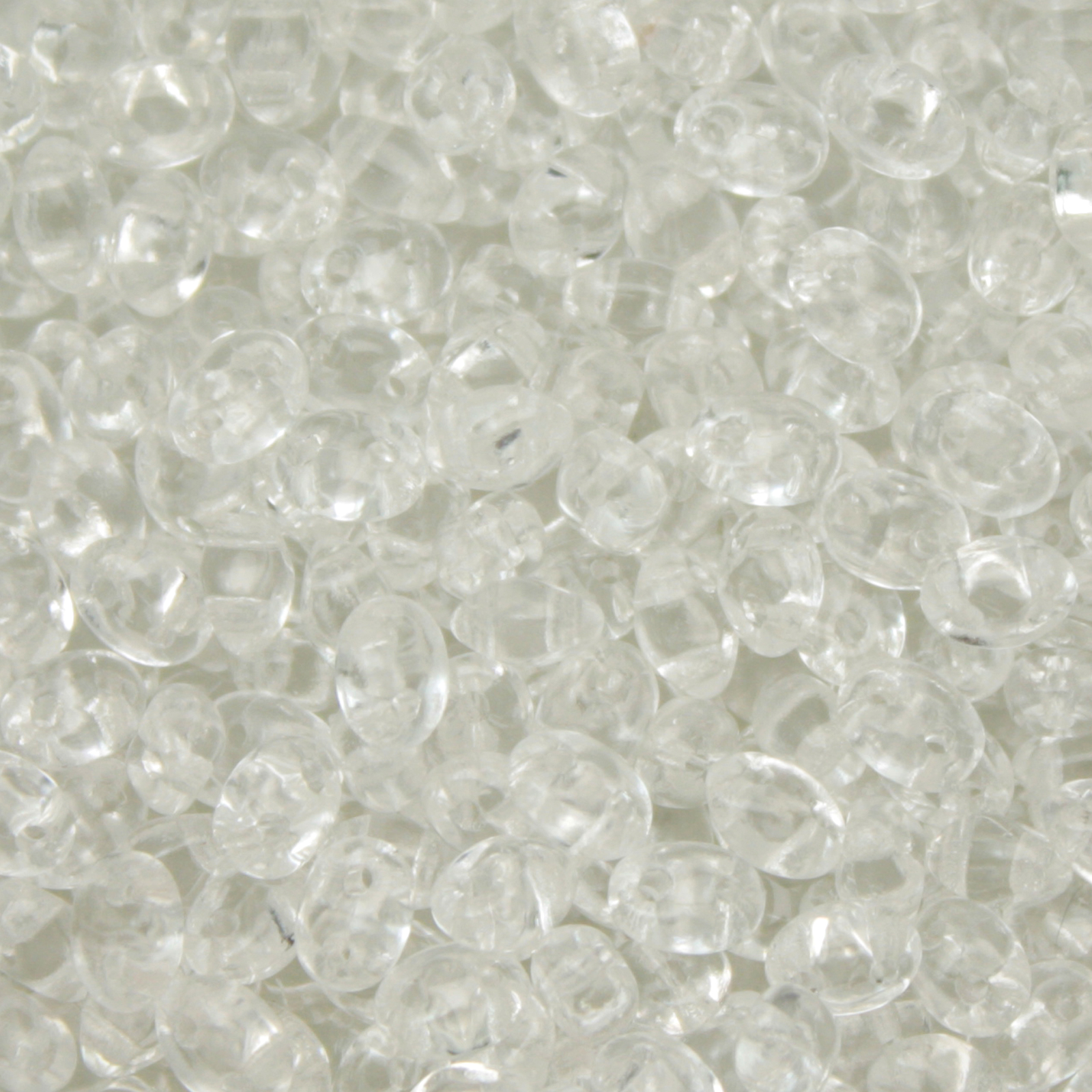 pressed twin beads crystal 5x2,5mm | 20gr