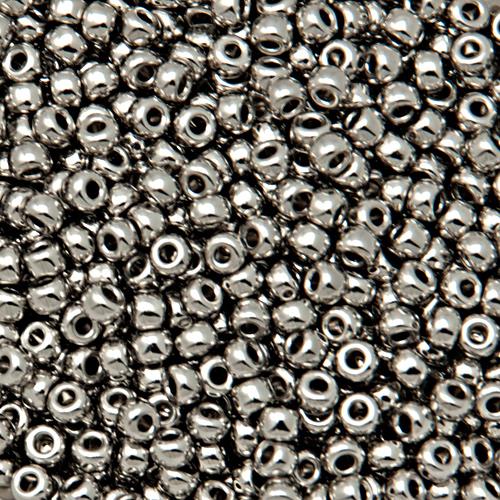 miyuki rocailles 8/0 - palladium plated (194) | 5gr