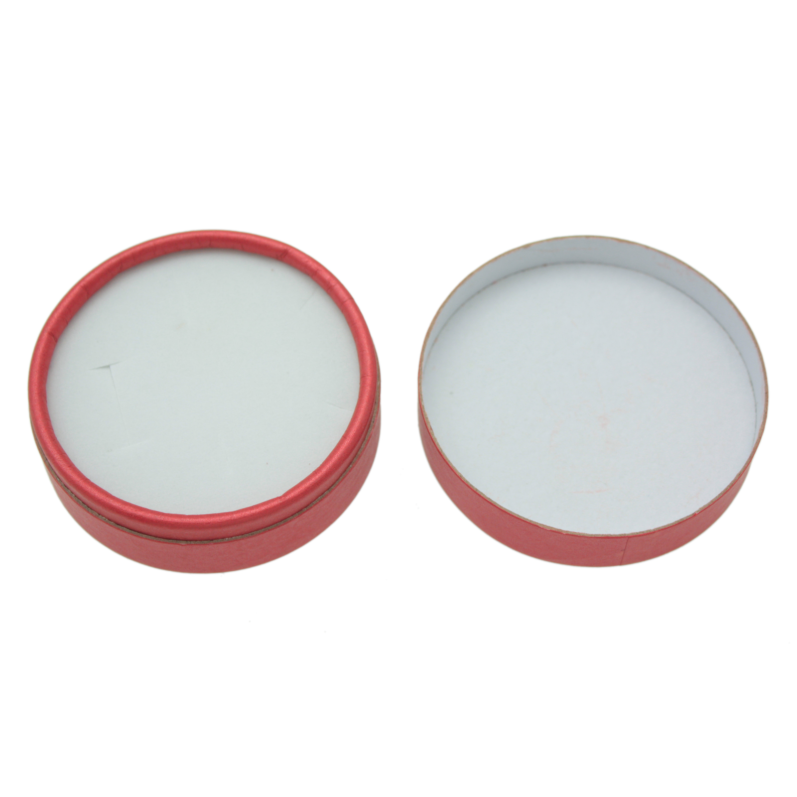 paper jewelry box - red round - 8,5cm | 1pc