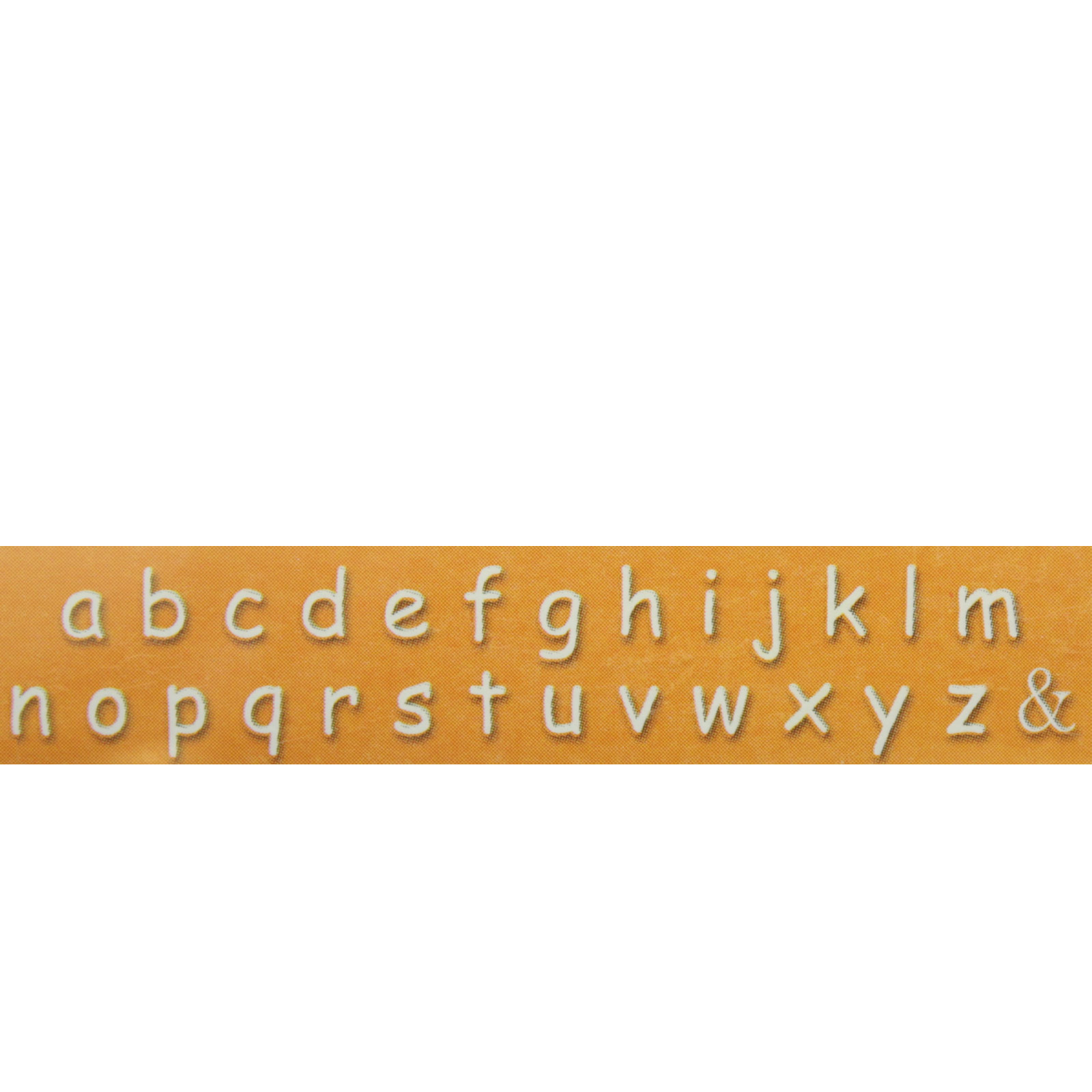 letter stamp comic alphabet set 3mm lowercase | 1pc