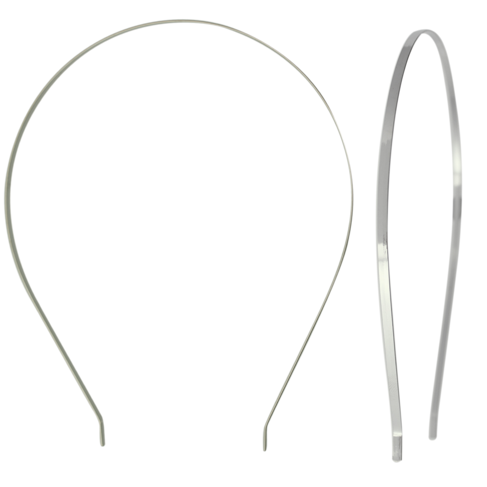 antique bronze plated hairband 5mm | 1pc
