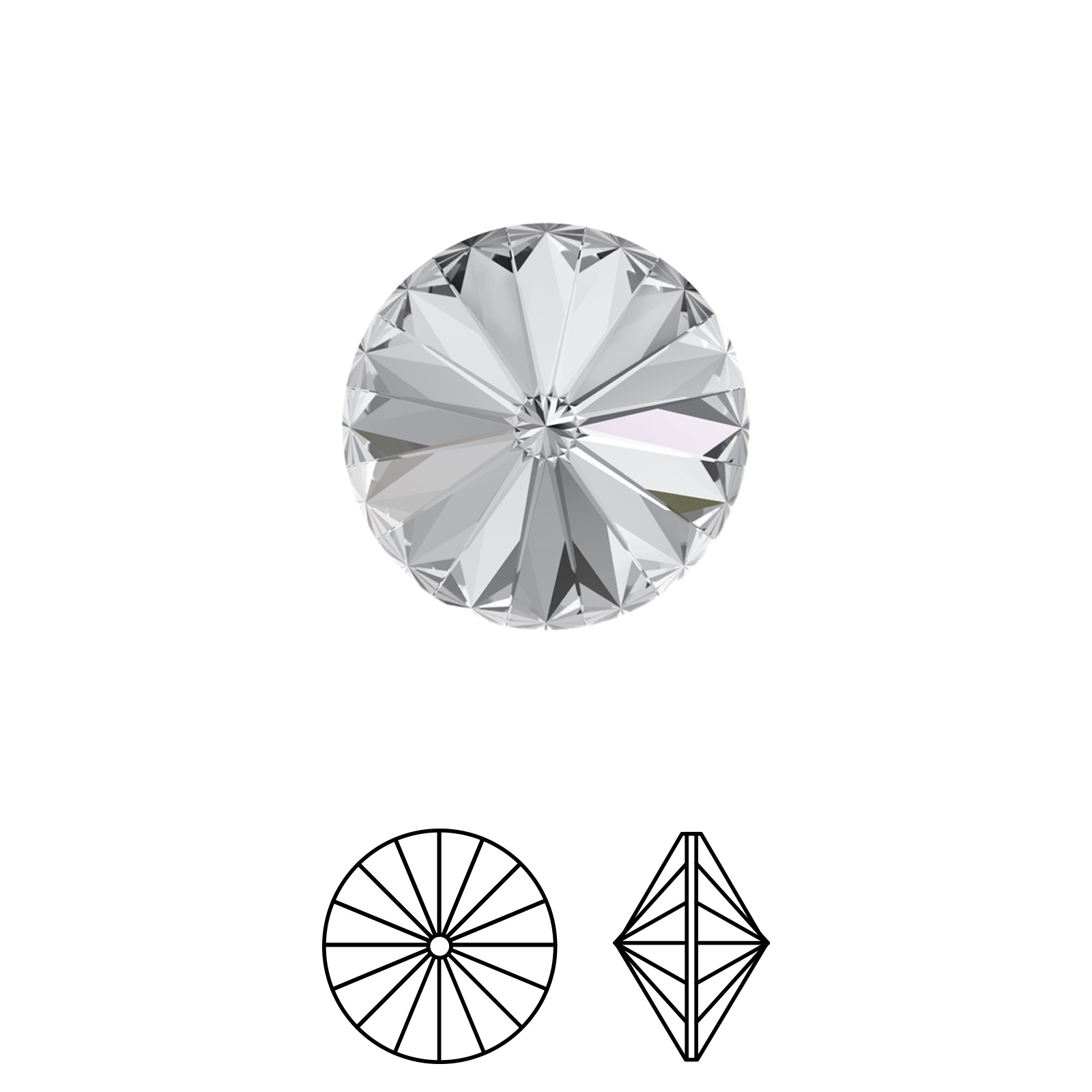 rivoli (1122) crystal ss39 ss39 (8,16-8,41mm) | 6pc