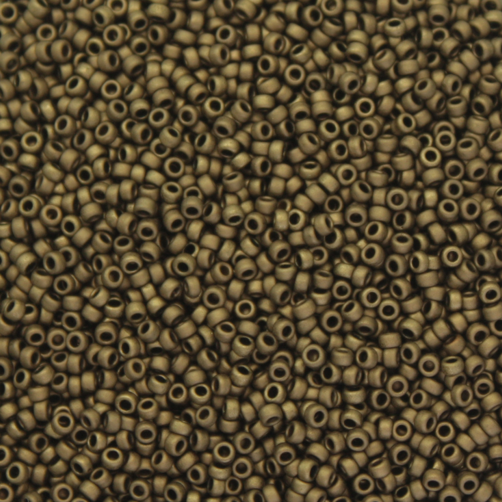 miyuki rocailles 15/0 - matte metallic dark bronze (2006) | 10gr