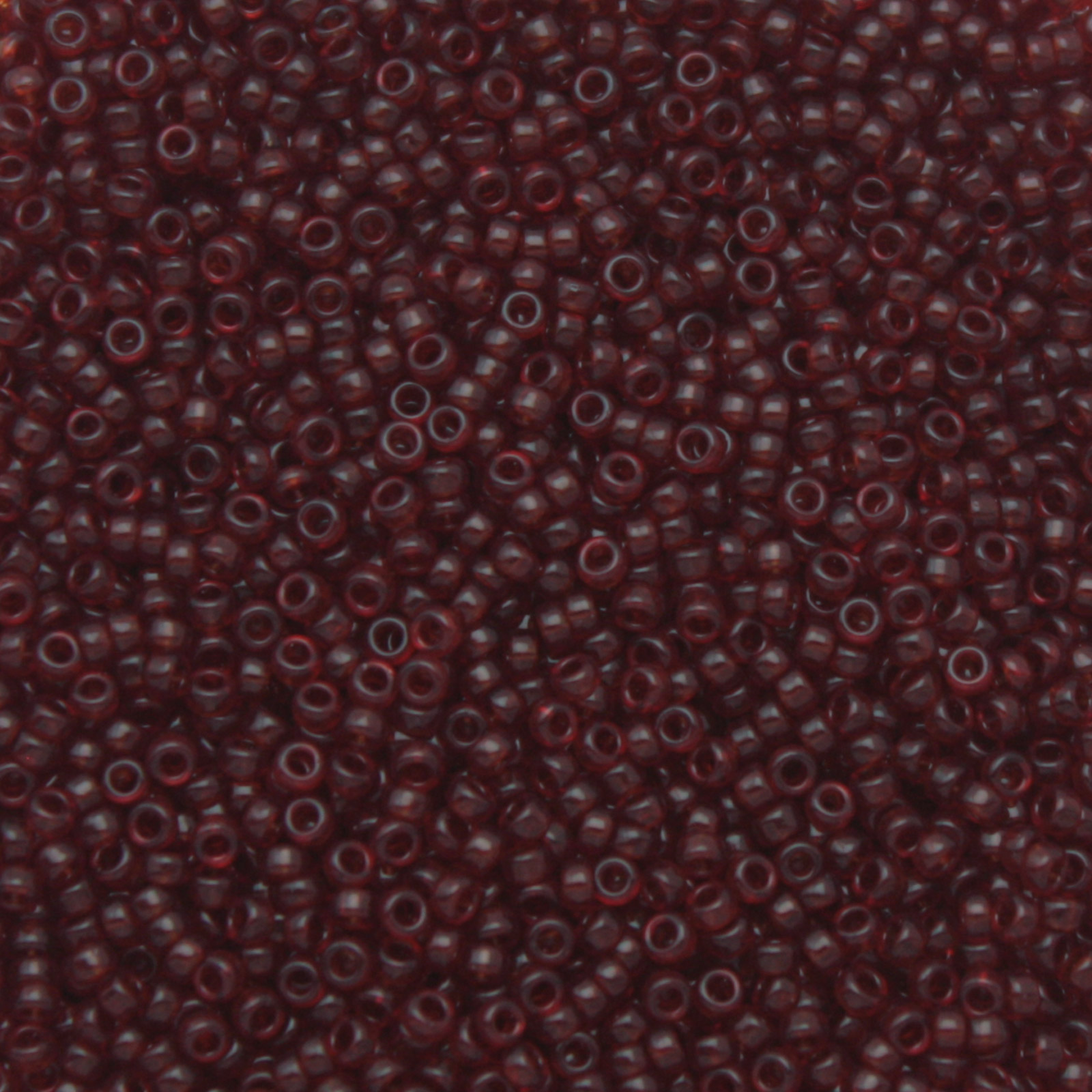miyuki rocailles 15/0 - transparent red (141) | 10gr