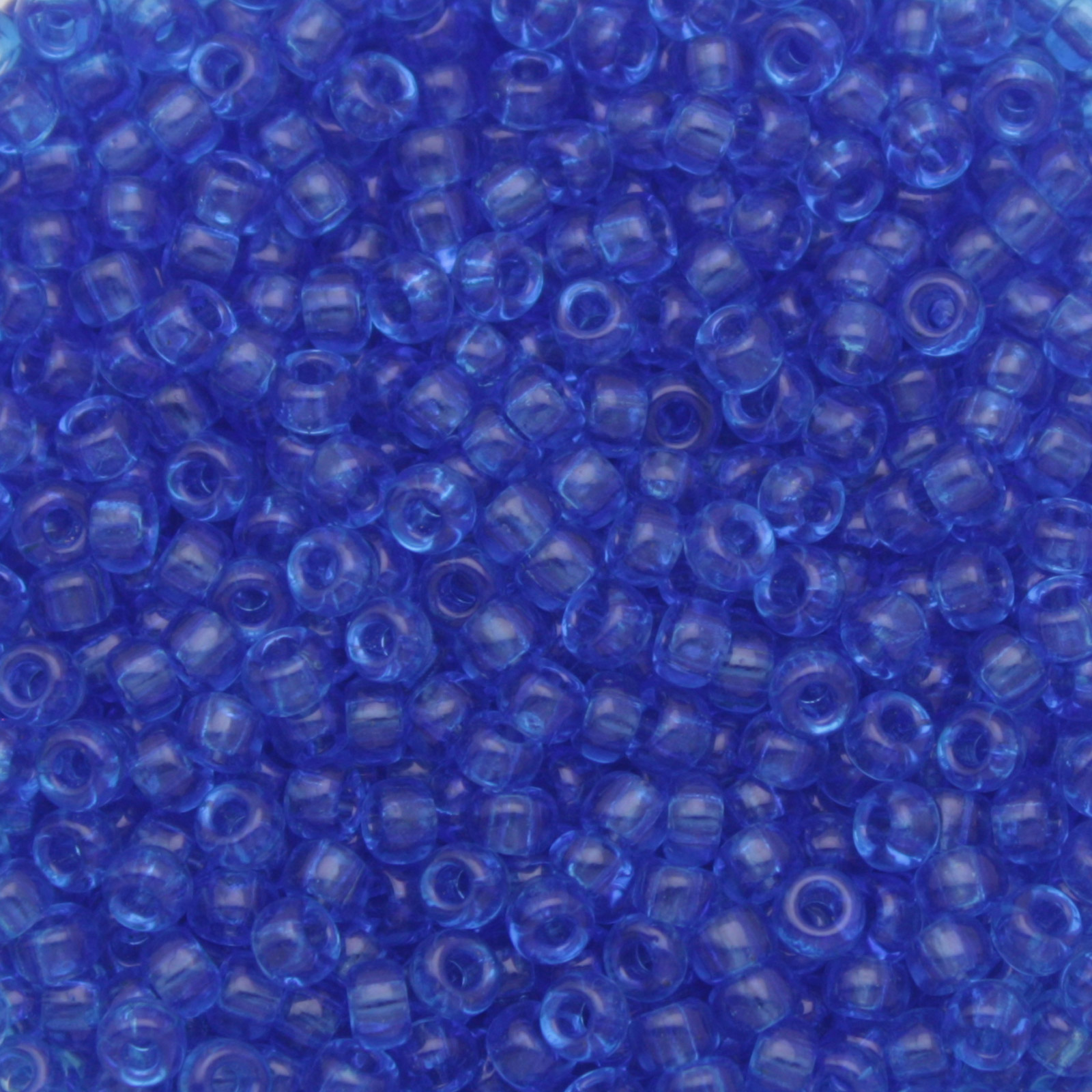 miyuki rocailles 8/0 - transparent sapphire (0150) | 10gr
