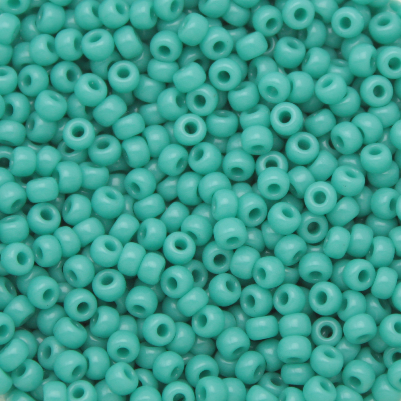 miyuki rocailles 8/0 - opaque turquoise (412) | 10gr