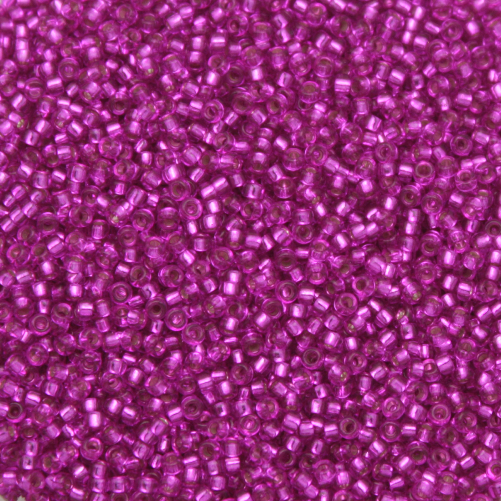 miyuki rocailles 15/0 - silver-lined fuchsia (1340) | 10gr