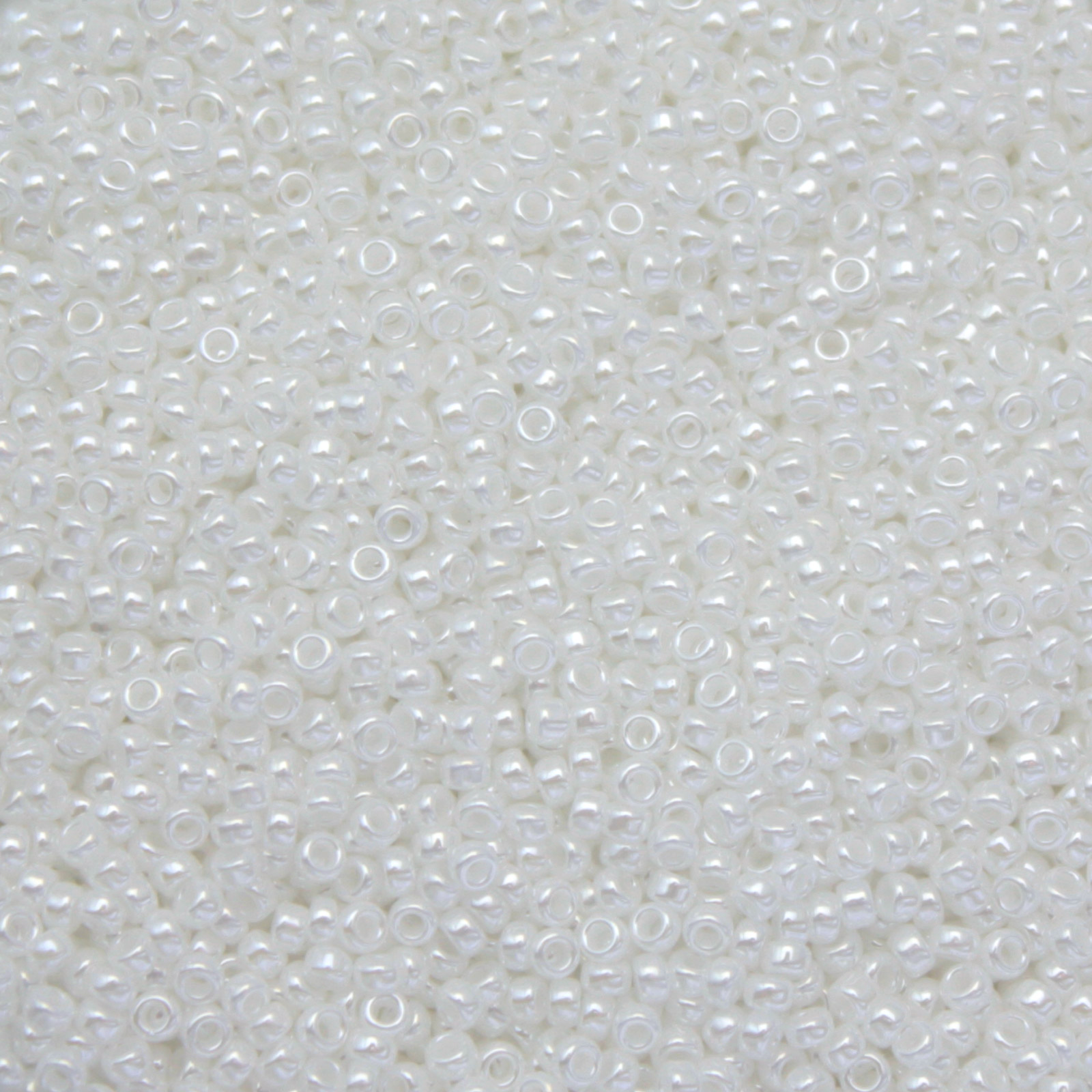 miyuki rocailles 15/0 - white pearl ceylon (420) | 10gr