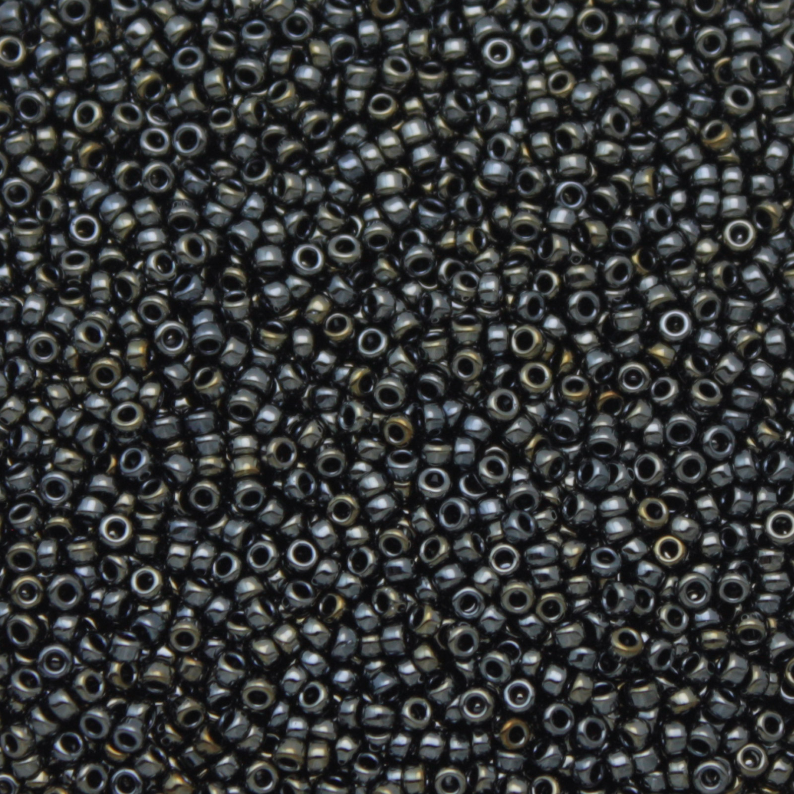 miyuki rocailles 15/0 - light gunmetal (464) | 10gr