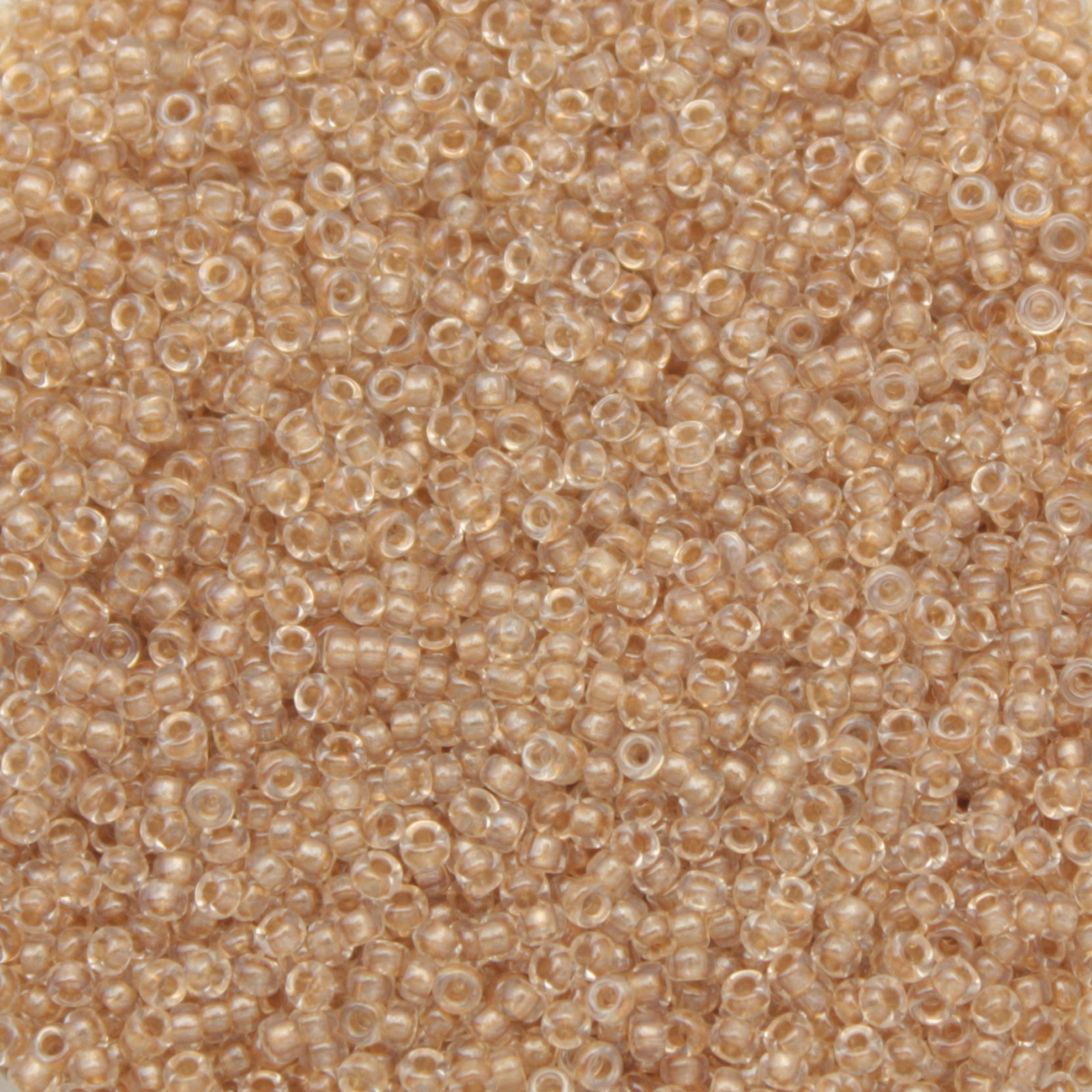miyuki rocailles 15/0 - color-lined sparkle metallic gold/crystal (234) | 10gr