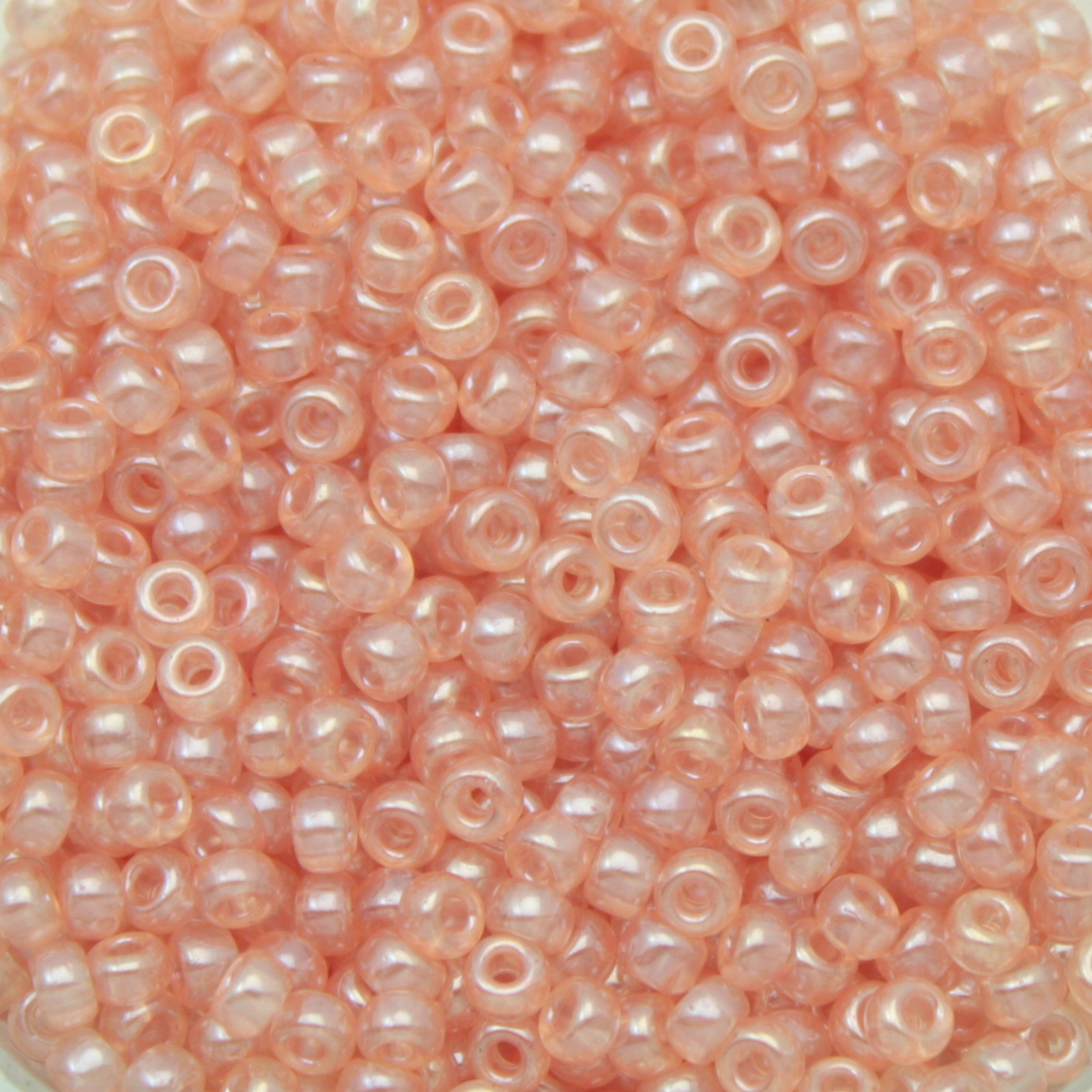 miyuki rocailles 8/0 - shell luster pink (366) | 10gr