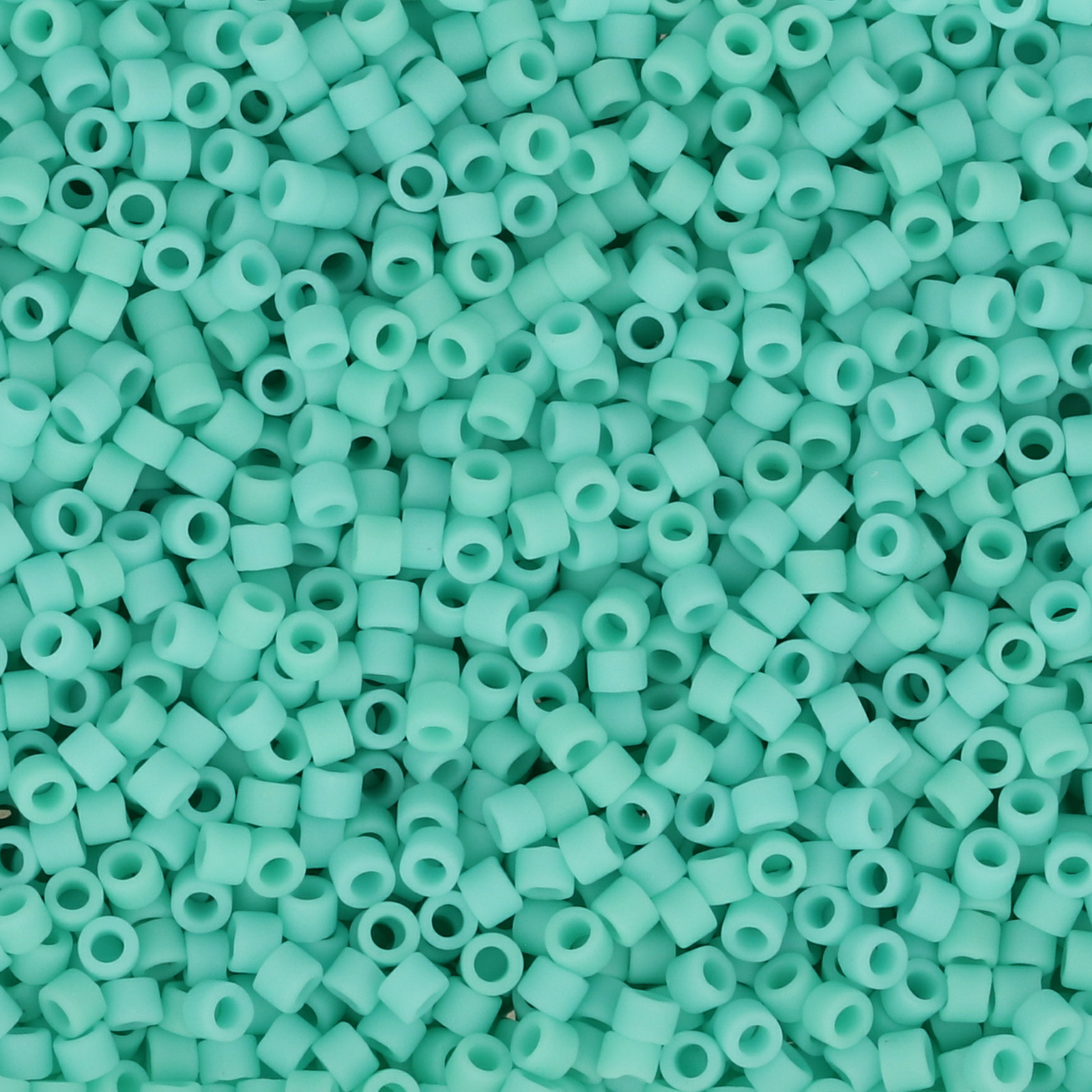miyuki delica 11/0 - matte opaque sea opal | 8gr