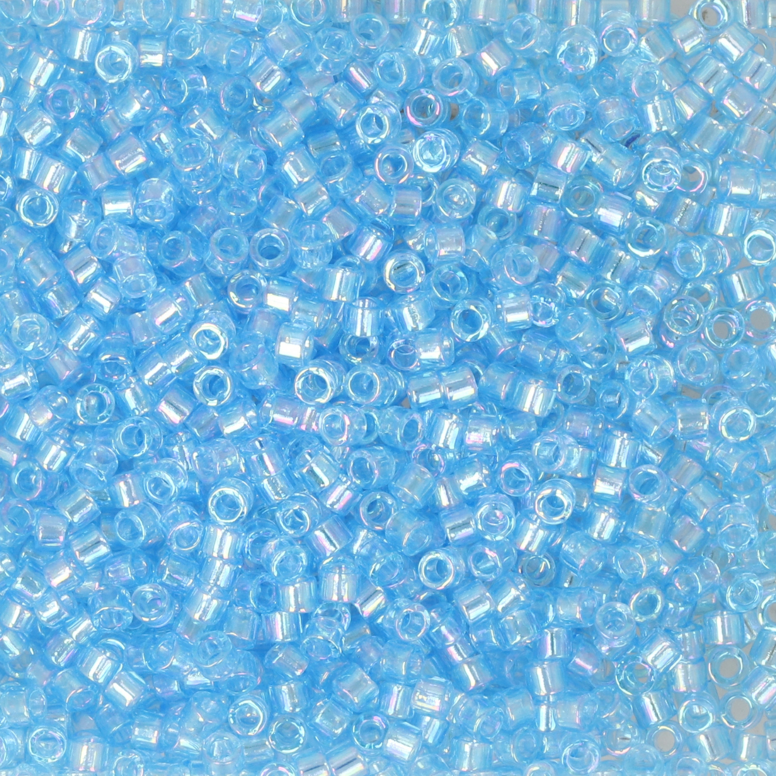 miyuki delica 11/0 - transparent light sapphire ab | 8gr
