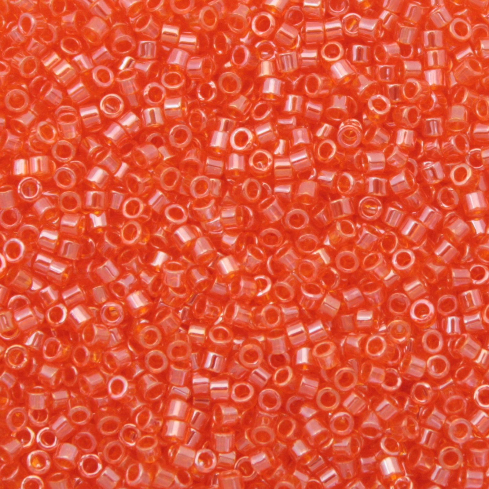 miyuki delica 11/0 - transparent orange luster | 8gr
