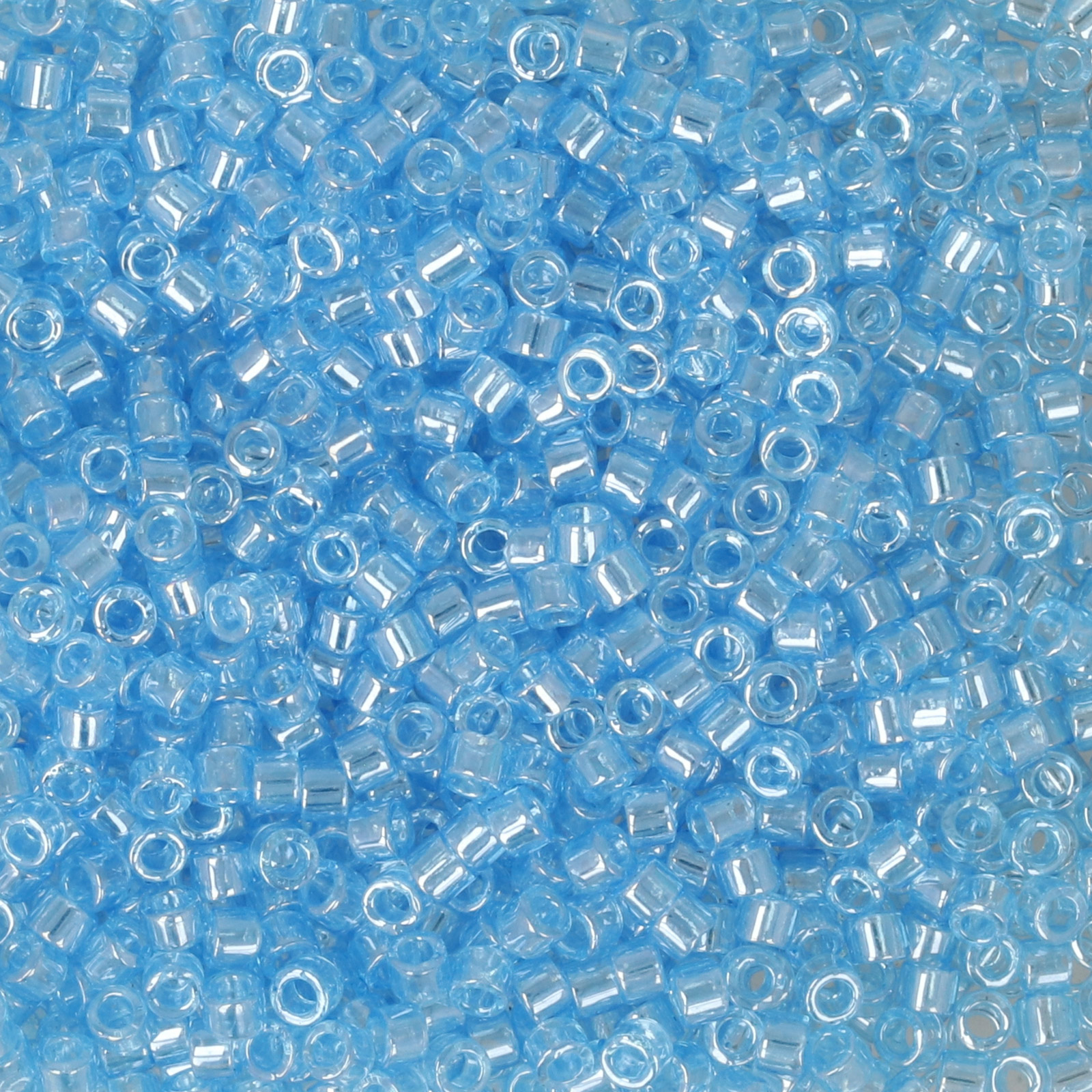 miyuki delica 11/0 - transparent sky blue luster | 8gr
