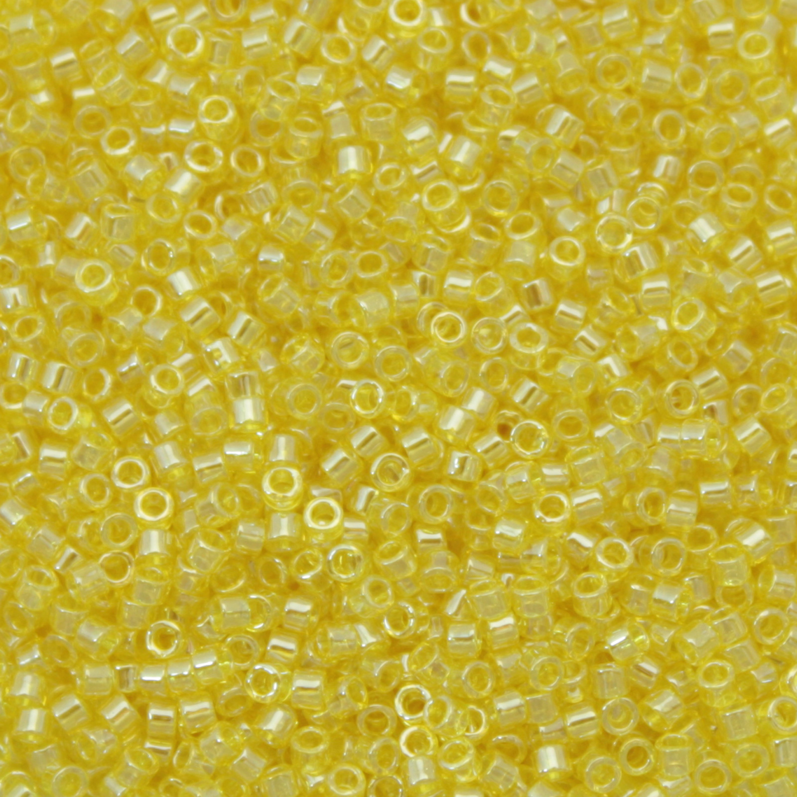 miyuki delica 11/0 - transparent yellow luster | 8gr