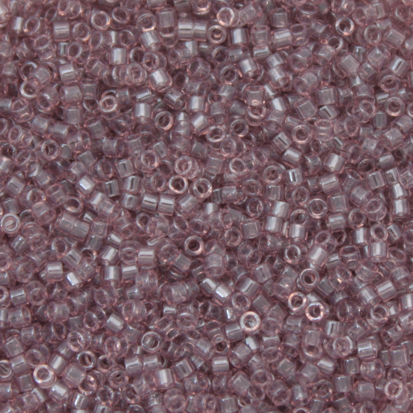 miyuki delica 11/0 - transparent smoky amethyst luster | 8gr