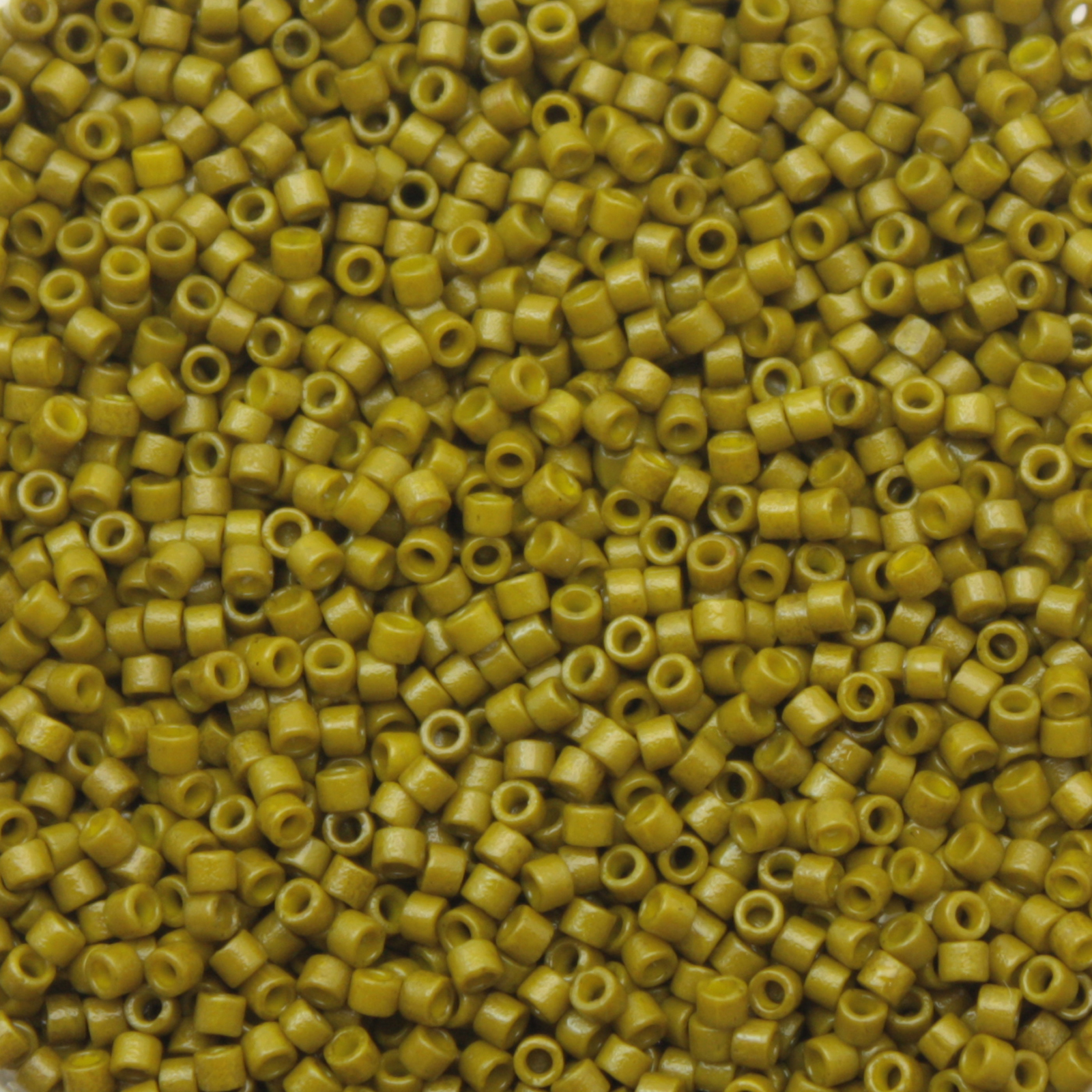miyuki delica 11/0 - duracoat opaque spanish olive | 8gr