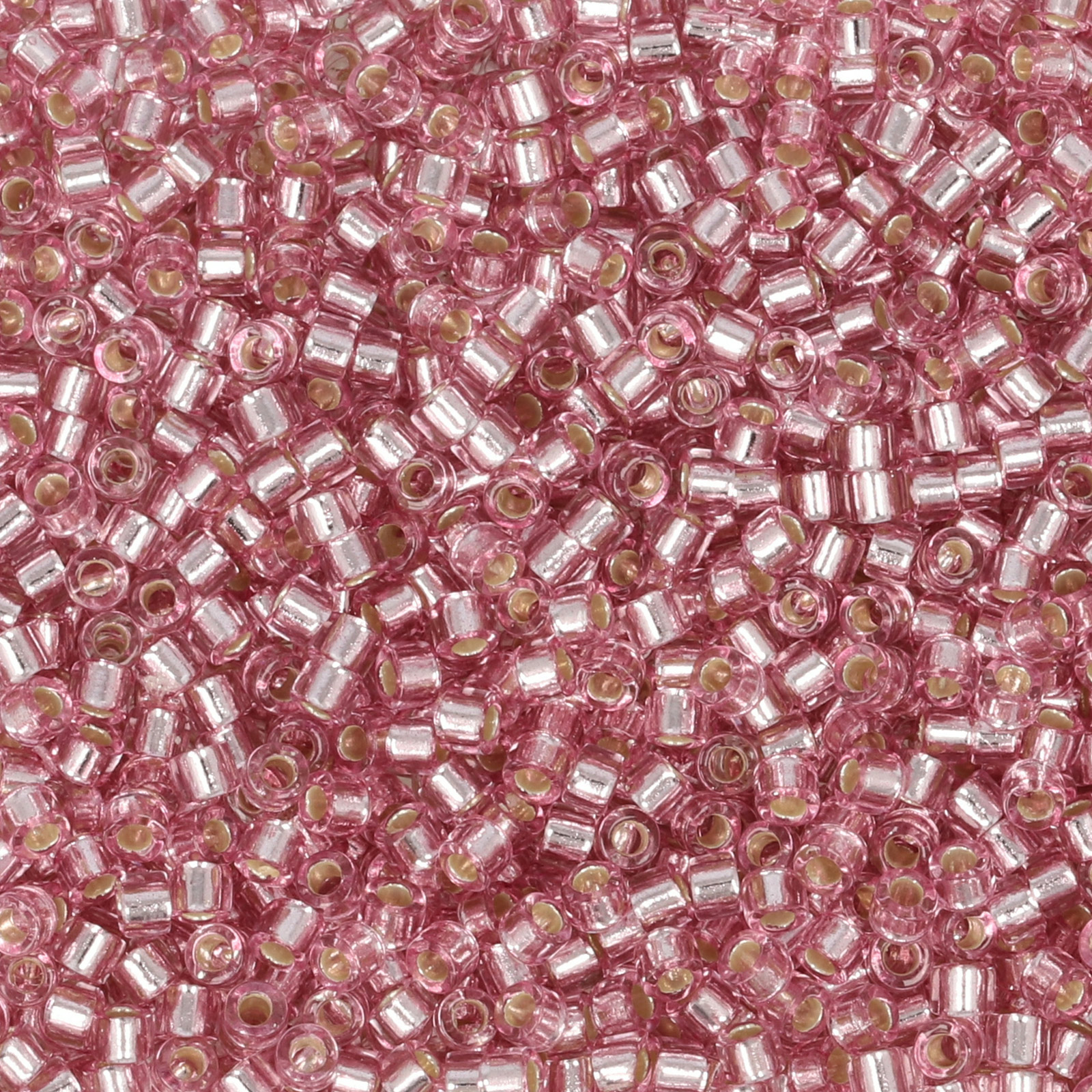 miyuki delica 11/0 - silver-lined pale rose | 8gr