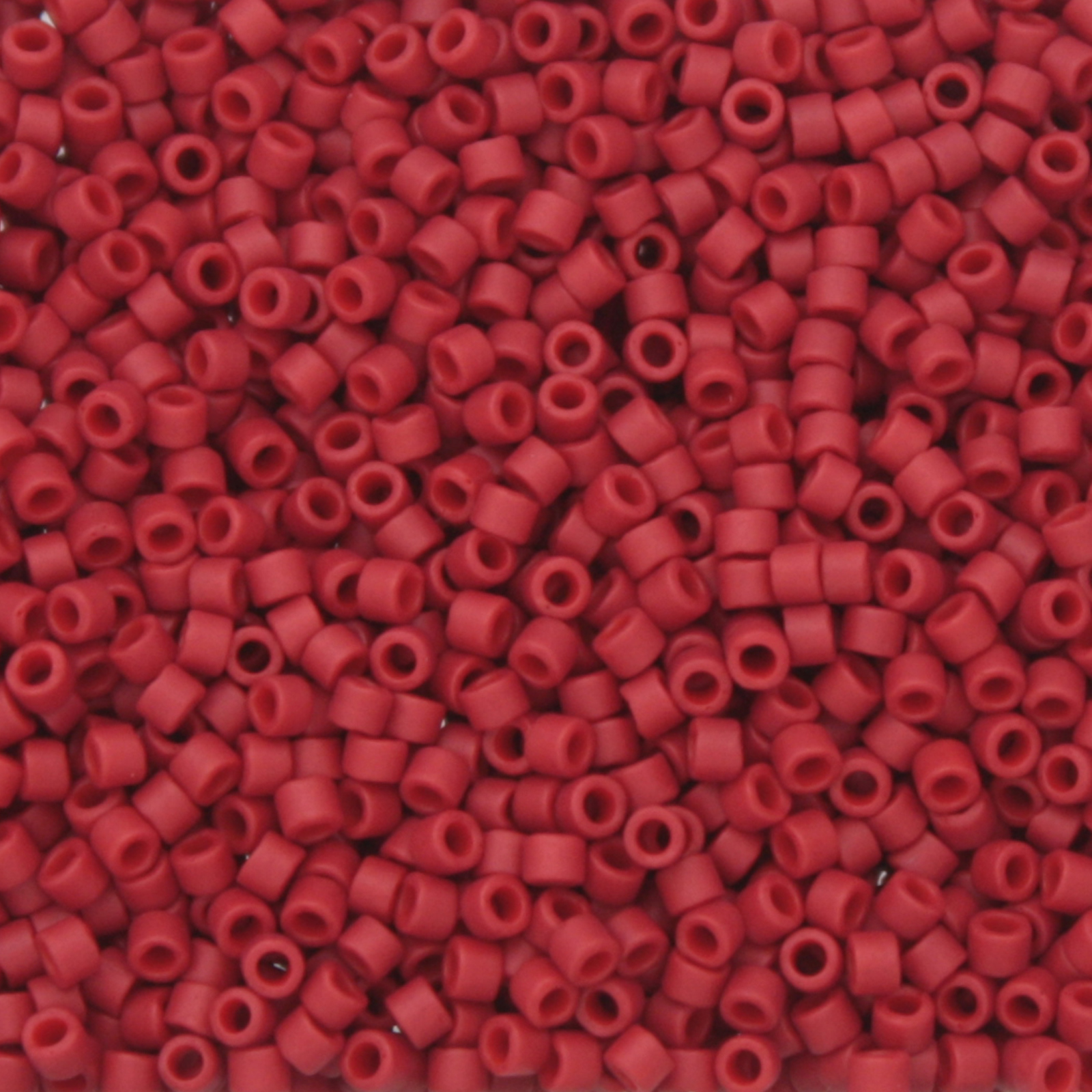 miyuki delica 11/0 - dyed opaque matte maroon | 8gr